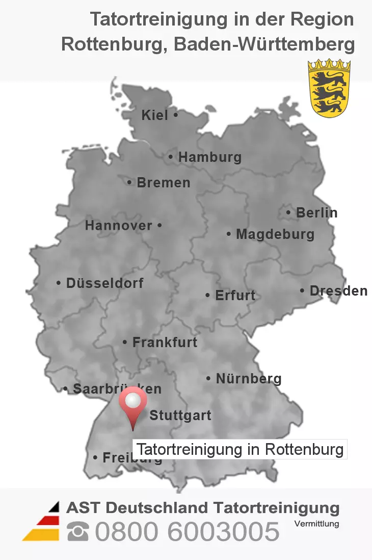 Tatortreinigung Rottenburg