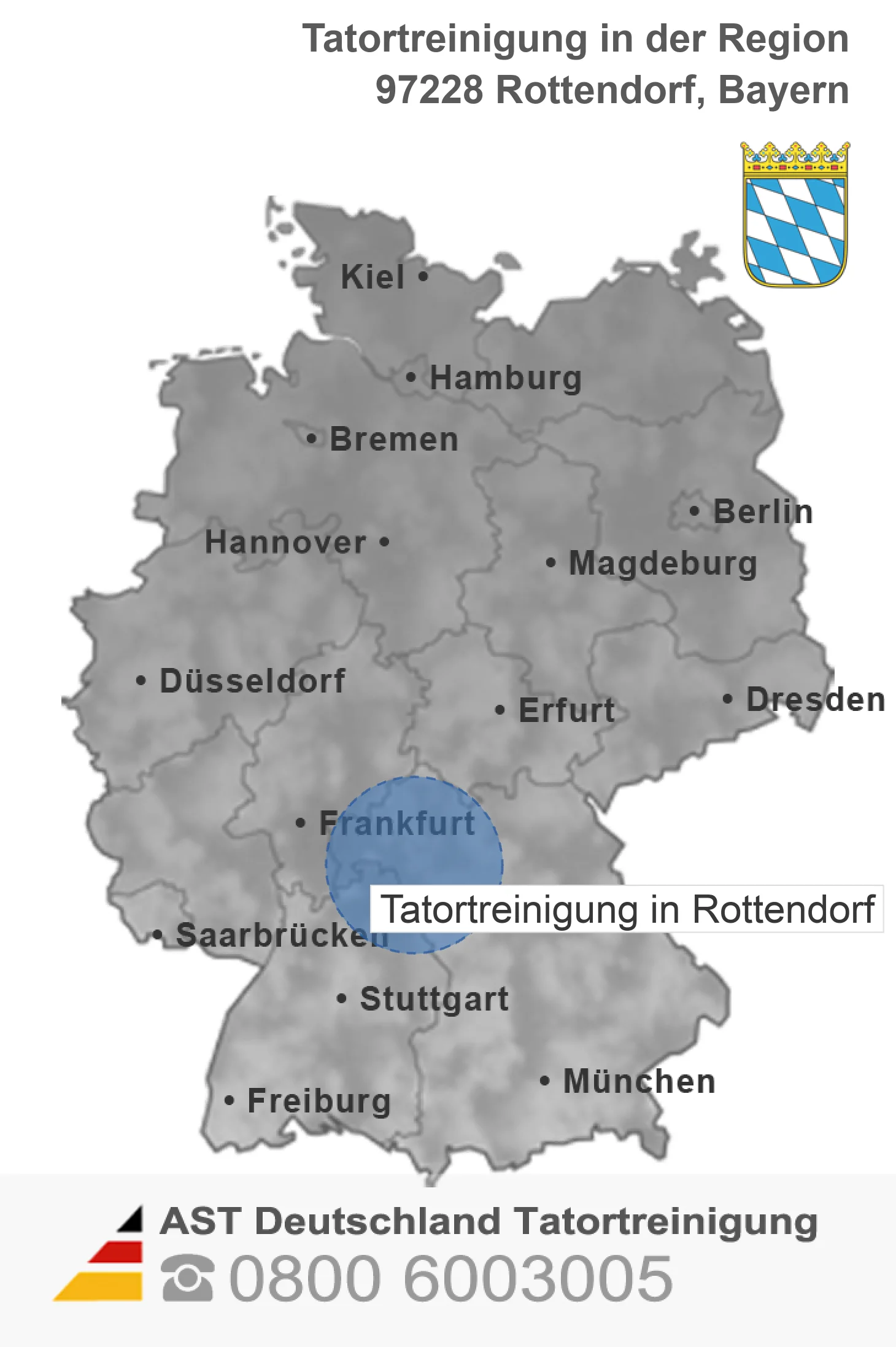 Tatortreinigung Rottendorf