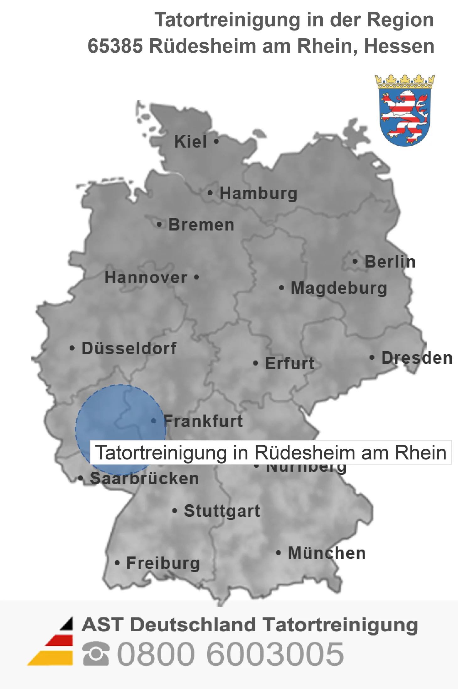 Tatortreinigung R&uuml;desheim am Rhein