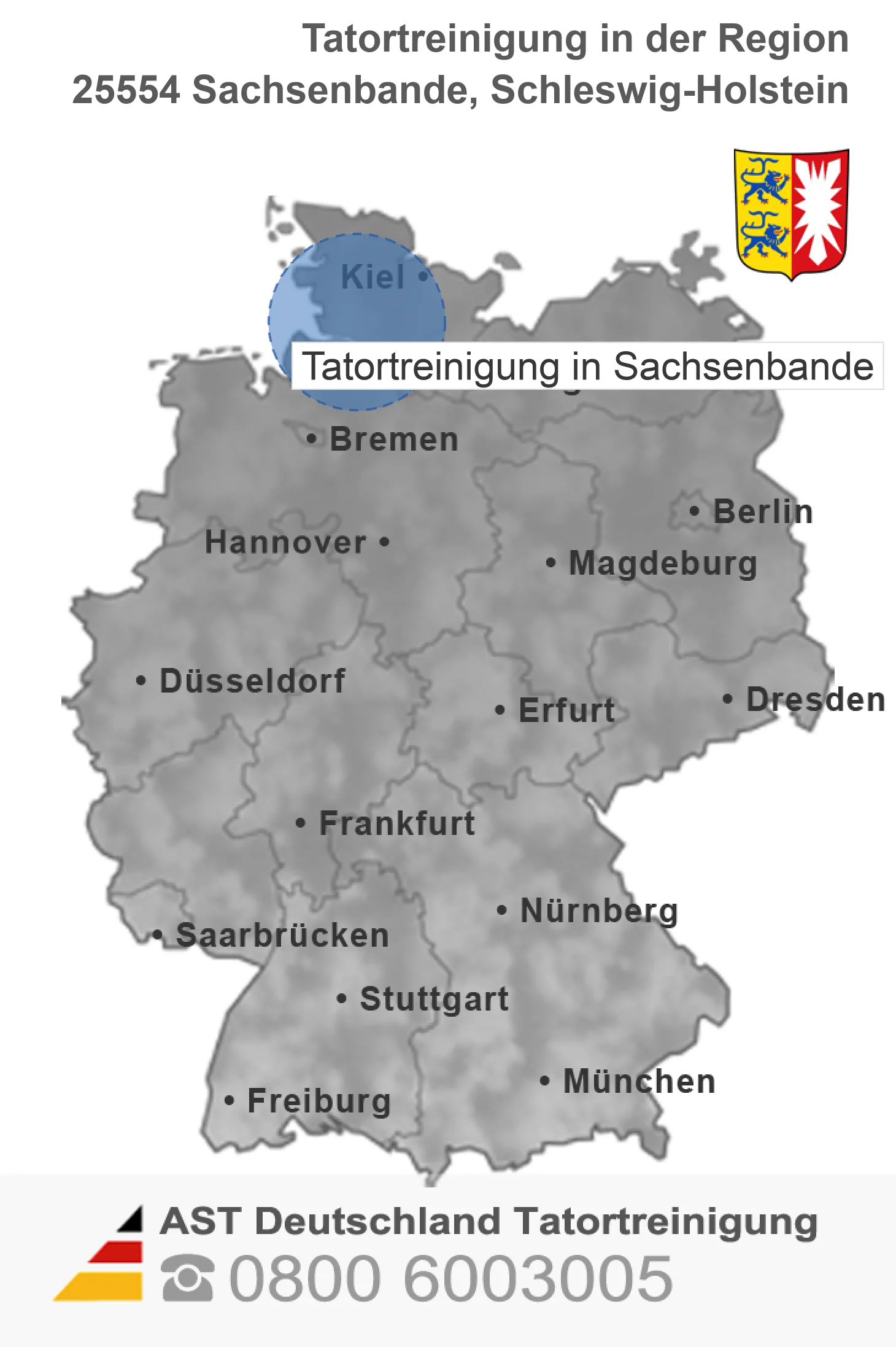 Tatortreinigung Sachsenbande