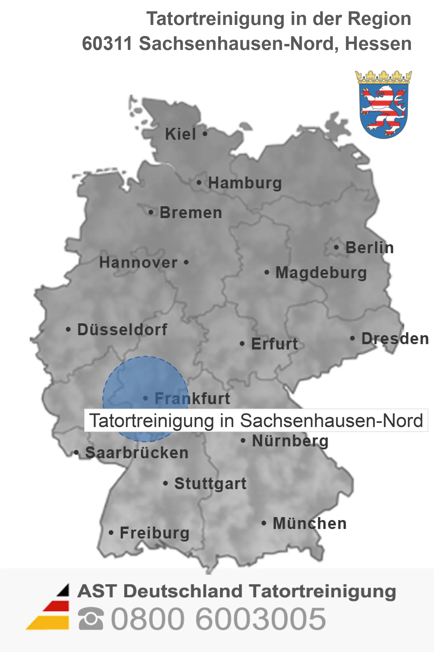 Geruchsneutralisation Sachsenhausen-Nord
