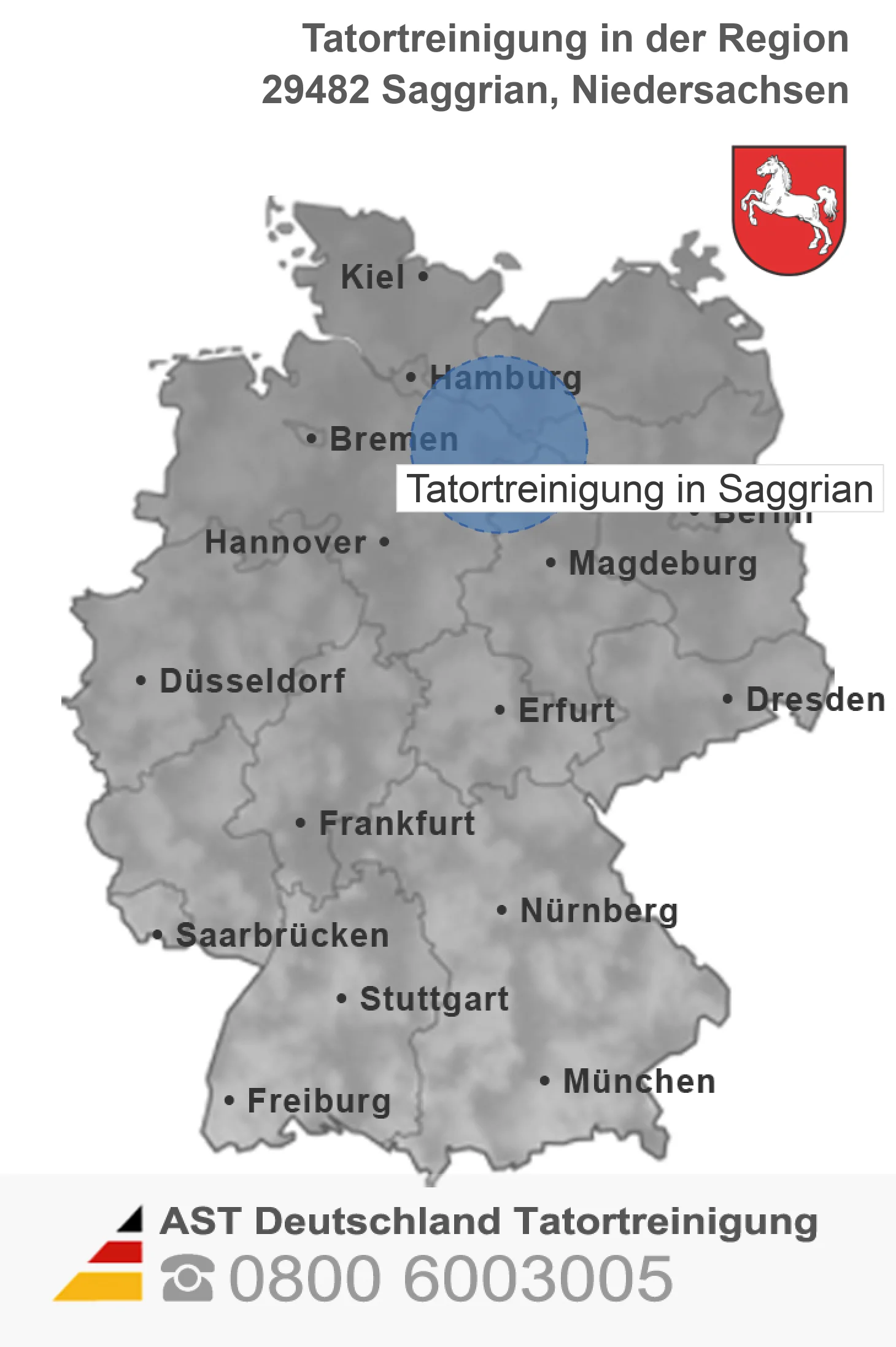 Tatortreinigung Saggrian