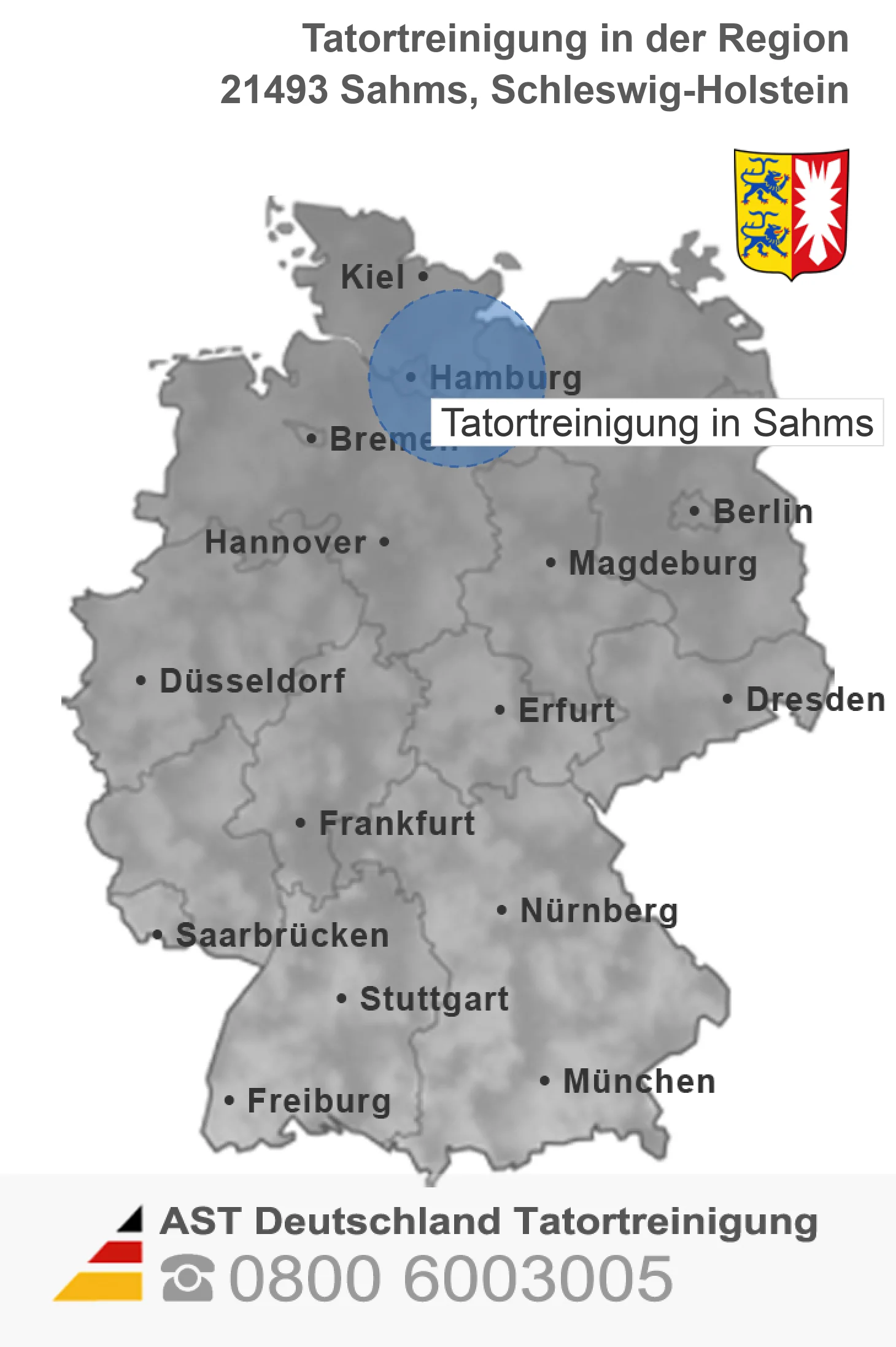 Tatortreinigung Sahms