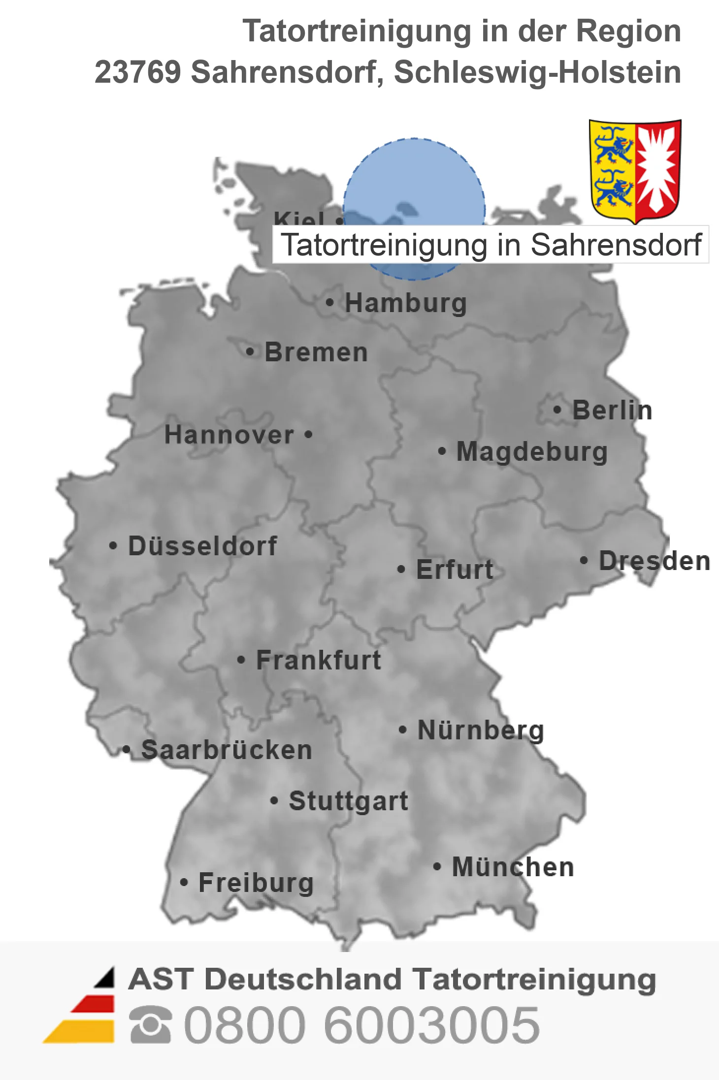 Tatortreinigung Sahrensdorf