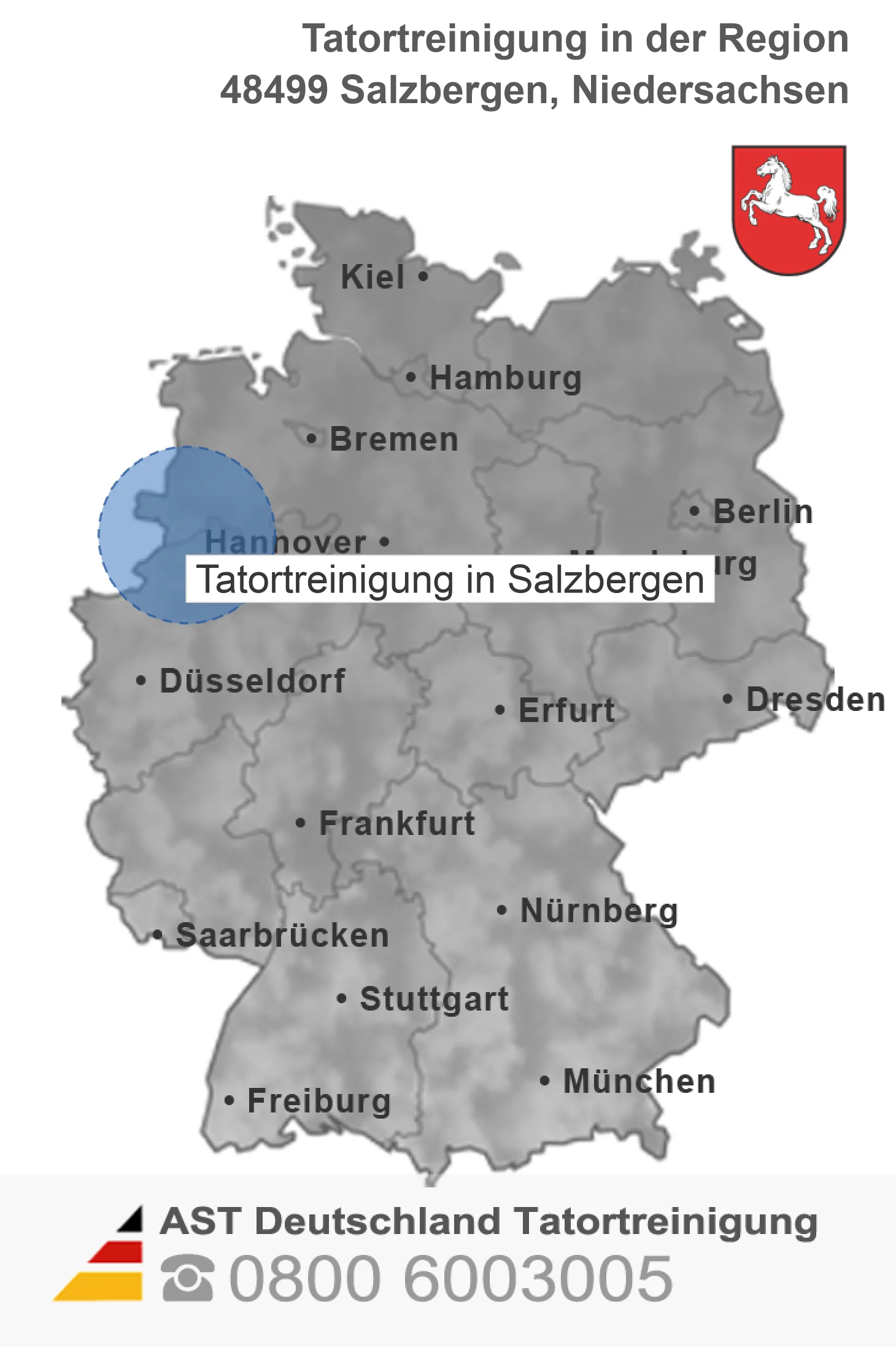 Tatortreinigung Salzbergen