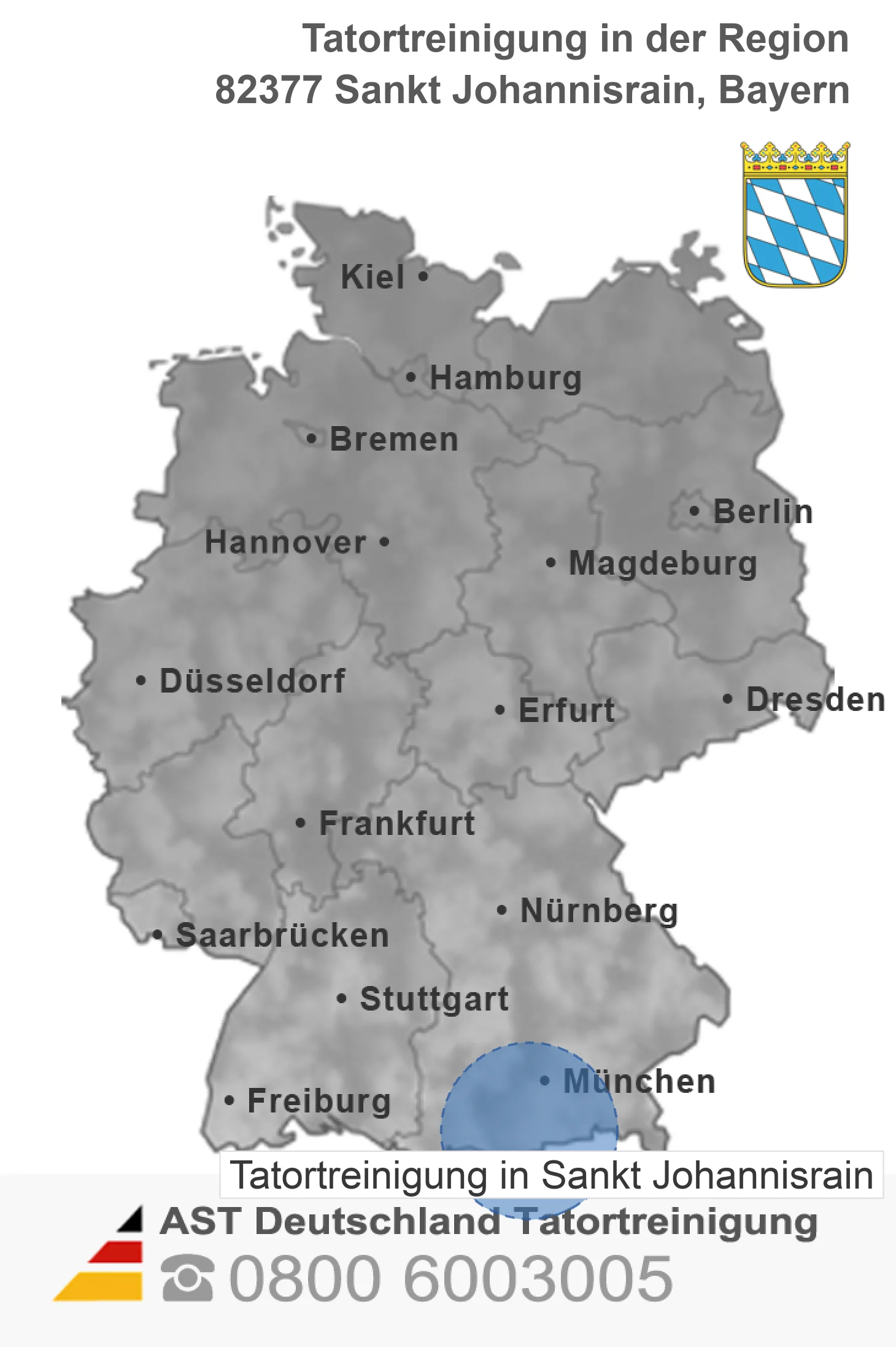 Tatortreinigung Sankt Johannisrain