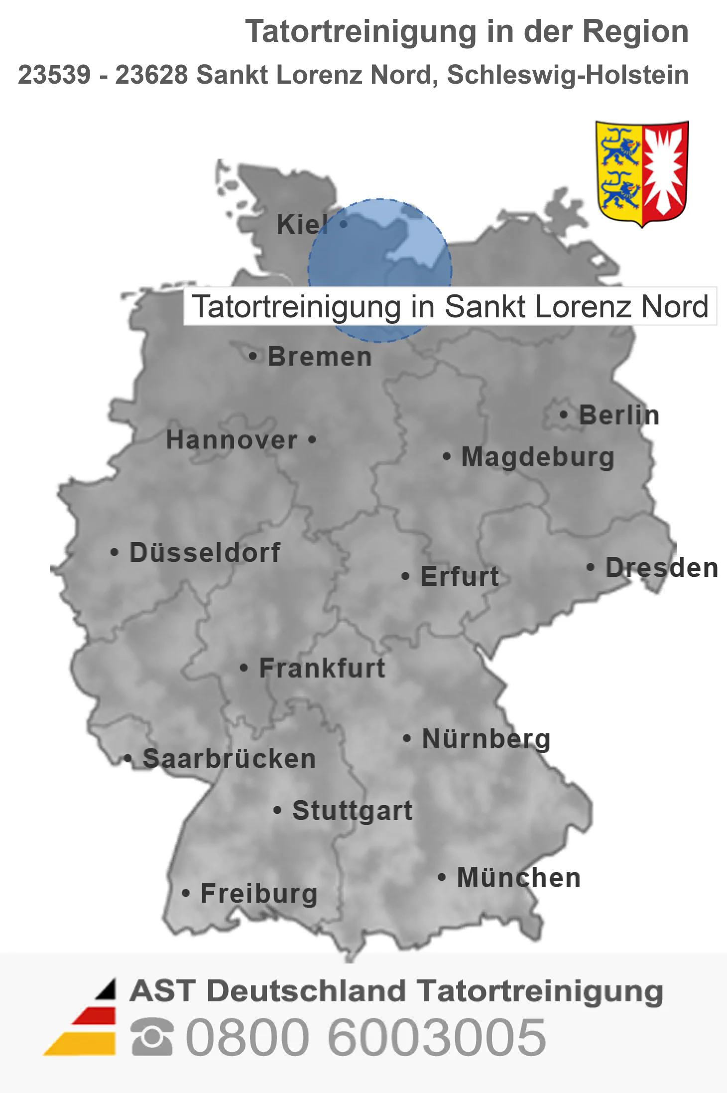 Tatortreinigung Sankt Lorenz Nord