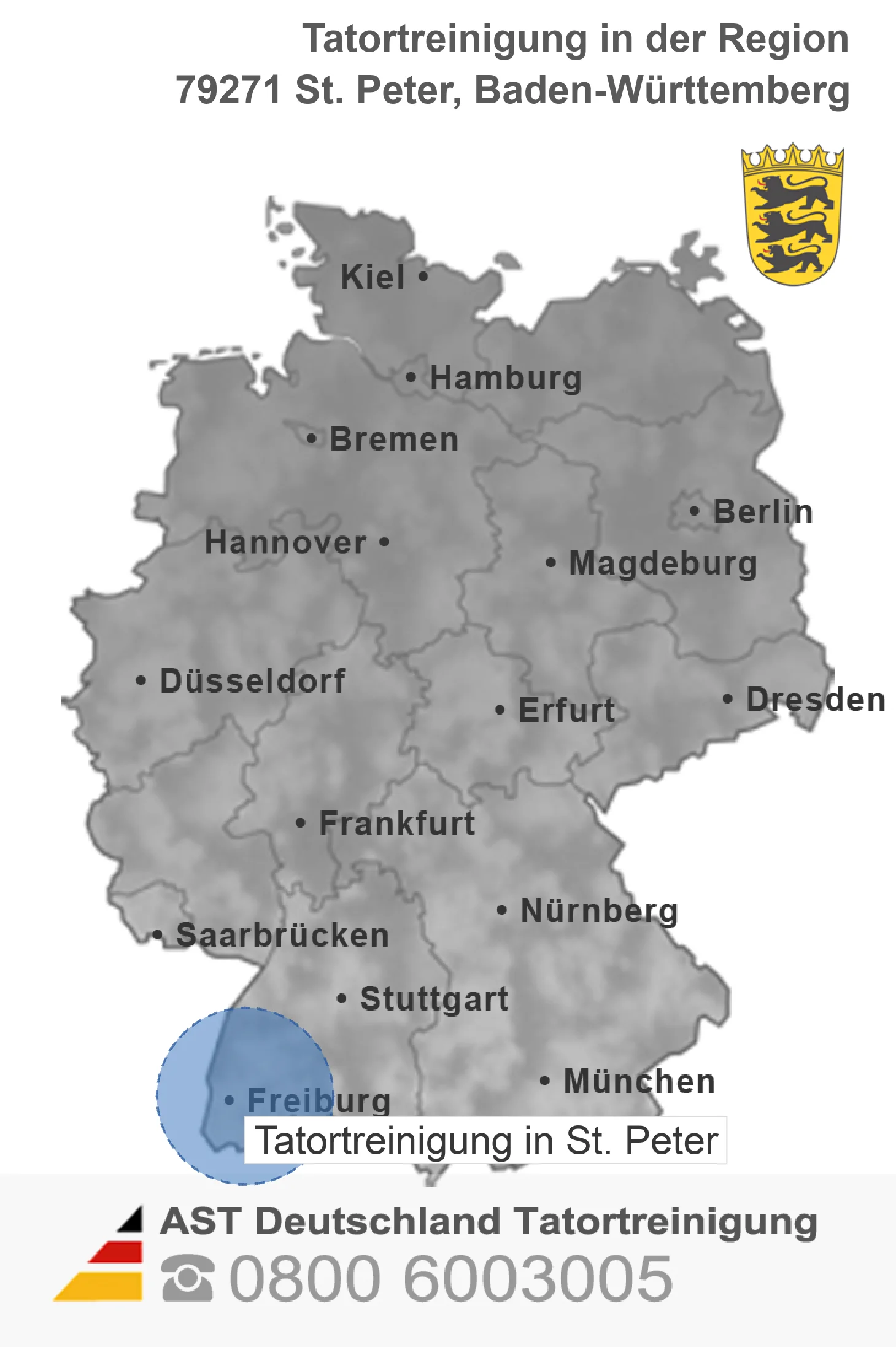 Tatortreinigung St. Peter