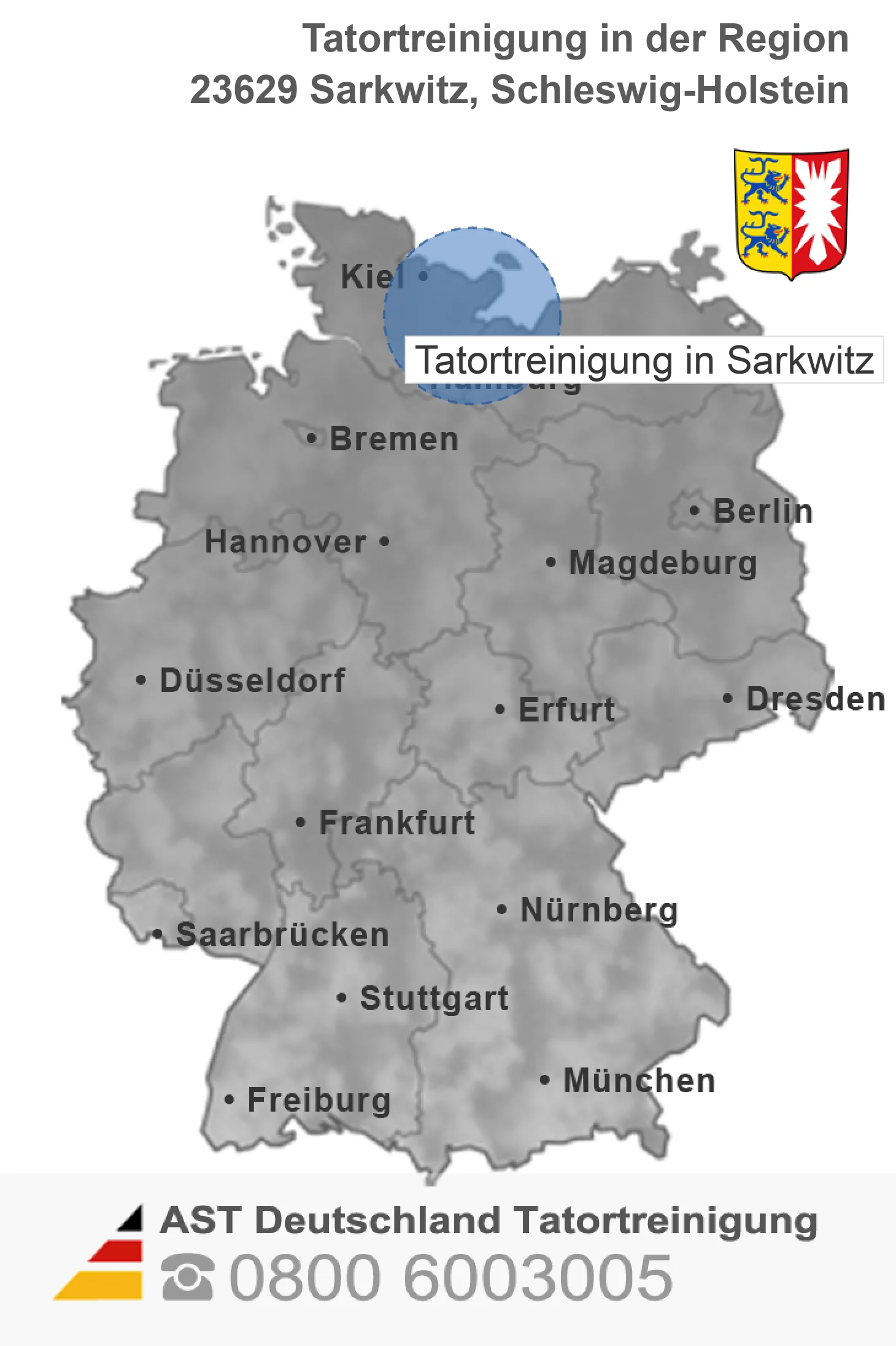 Tatortreinigung Sarkwitz