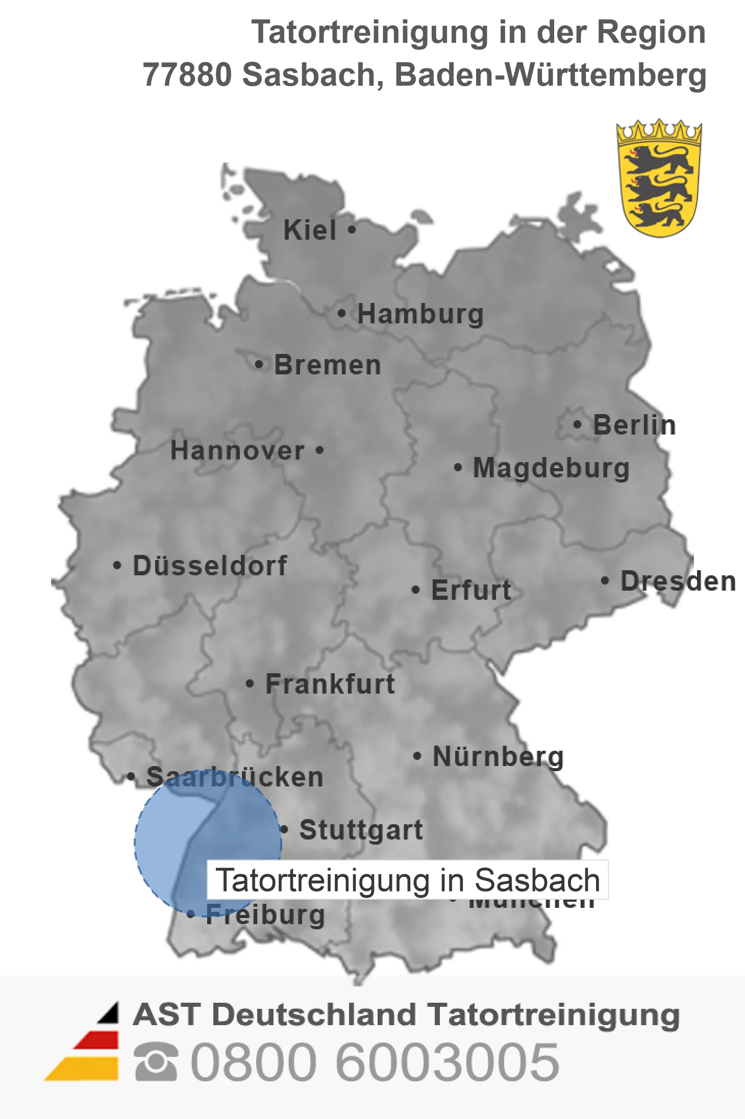 Tatortreinigung Sasbach