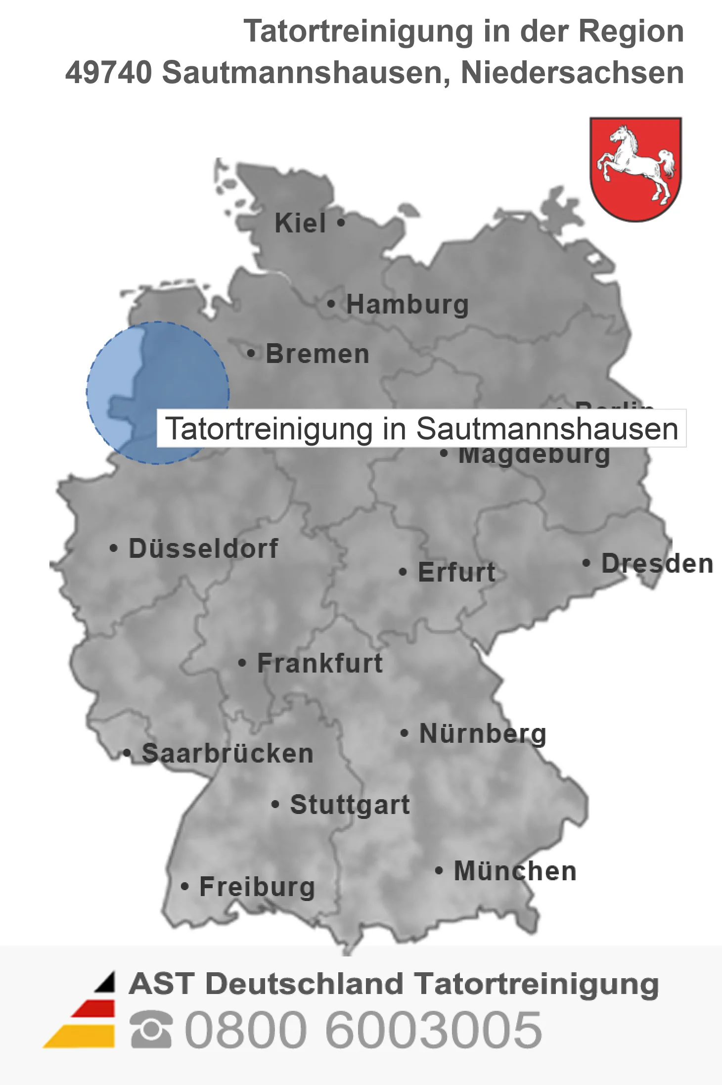 Tatortreinigung Sautmannshausen