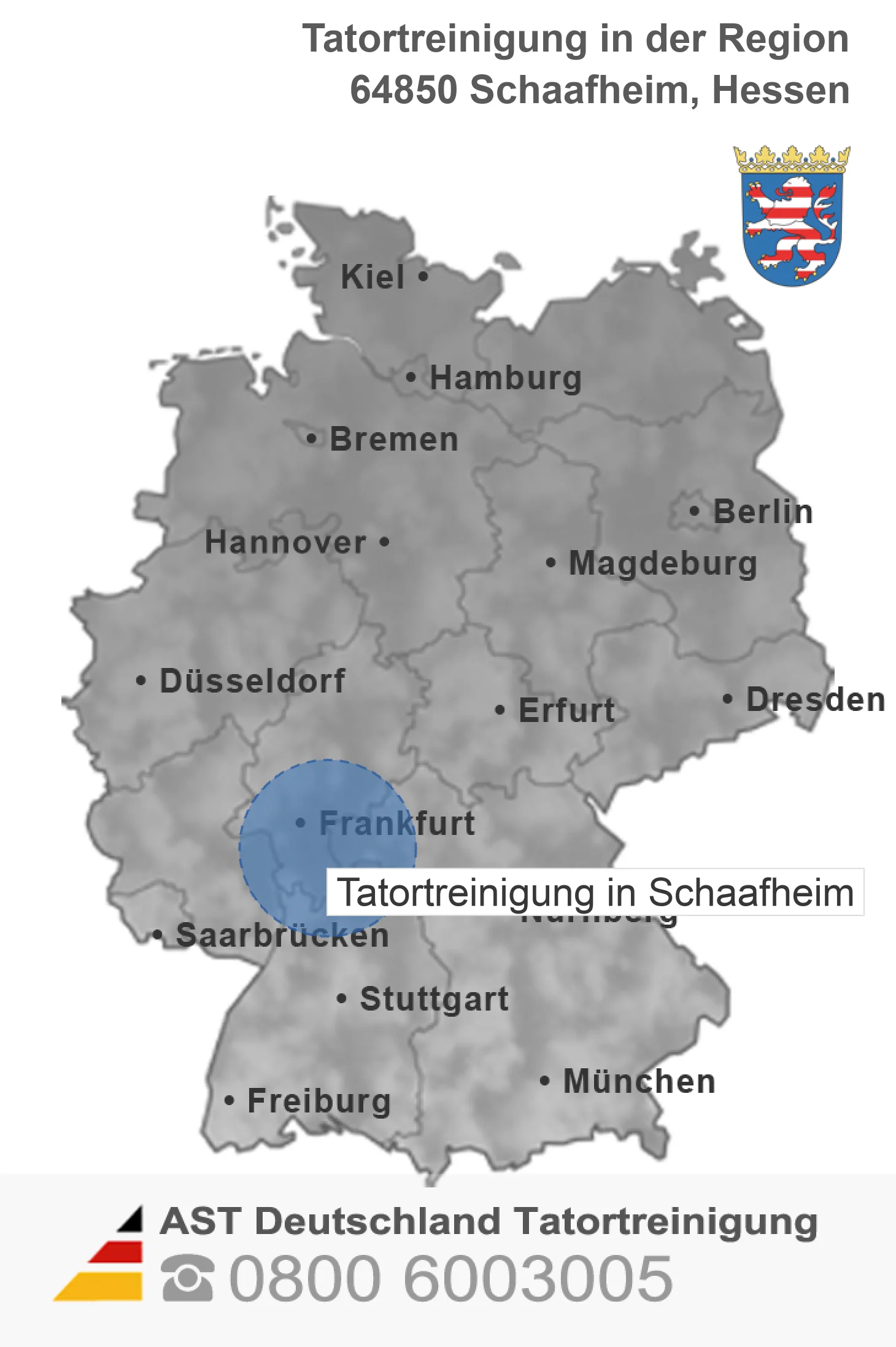 Tatortreinigung Schaafheim