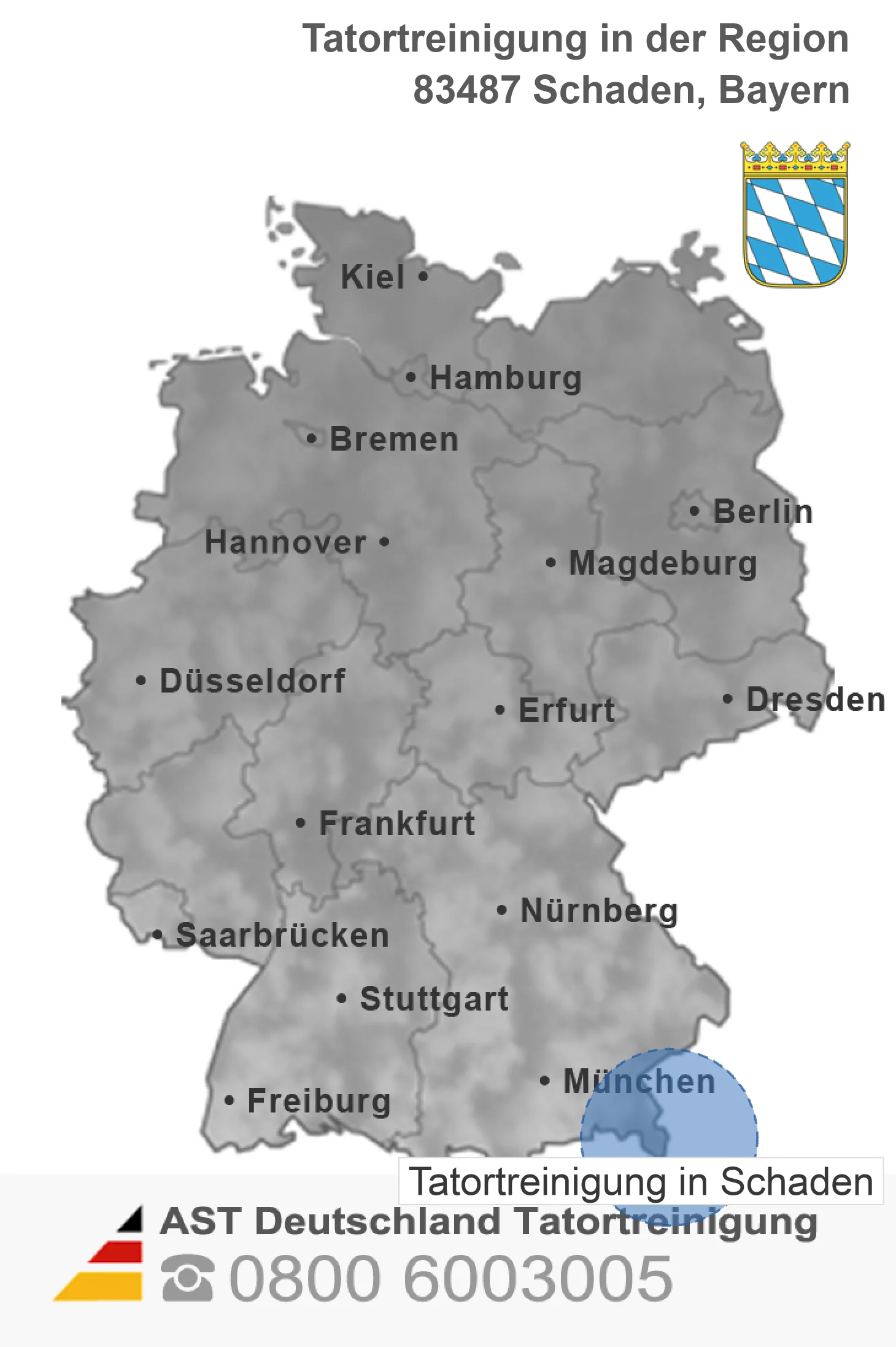 Tatortreinigung Schaden