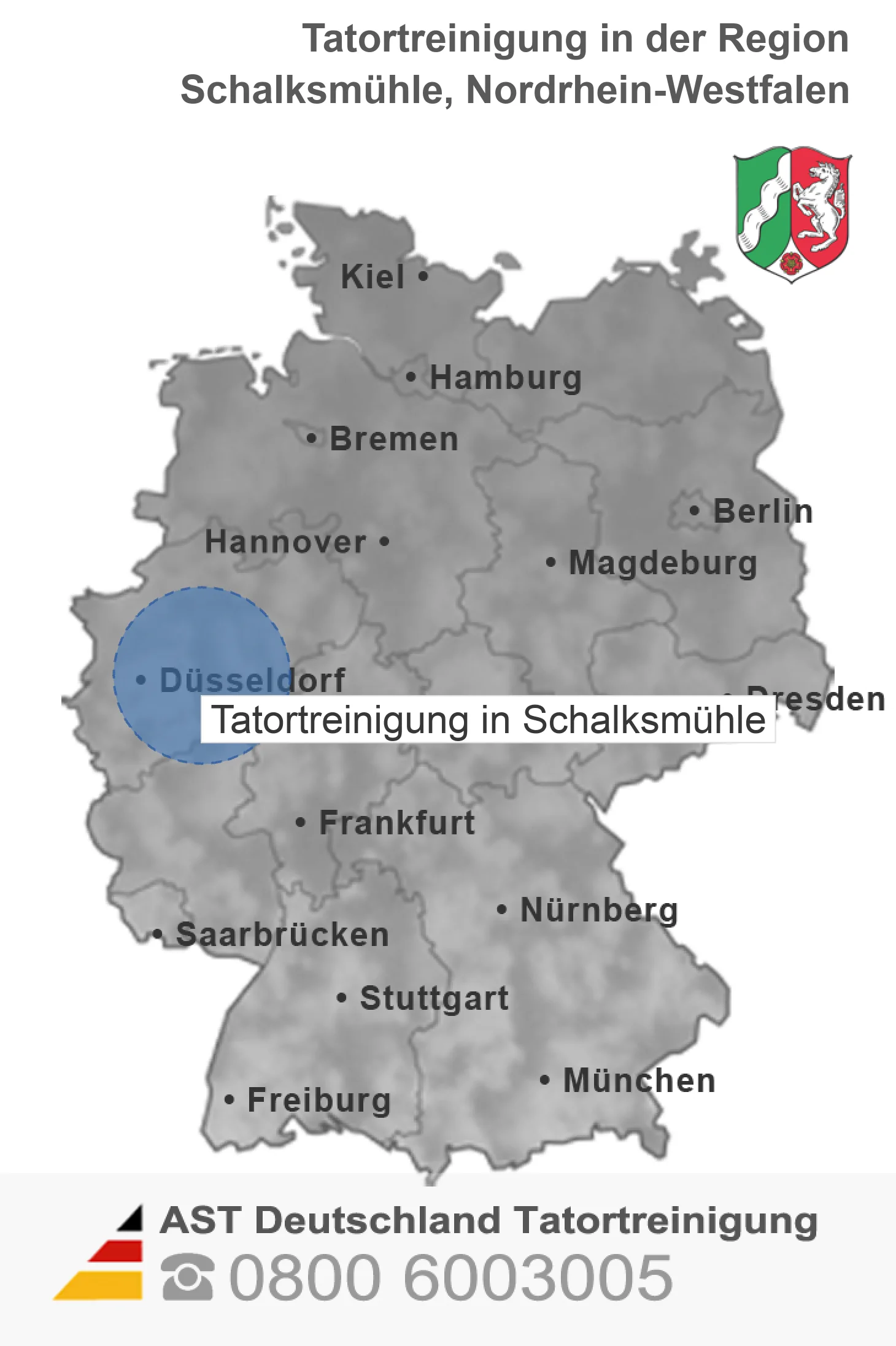 Tatortreinigung Schalksm&uuml;hle