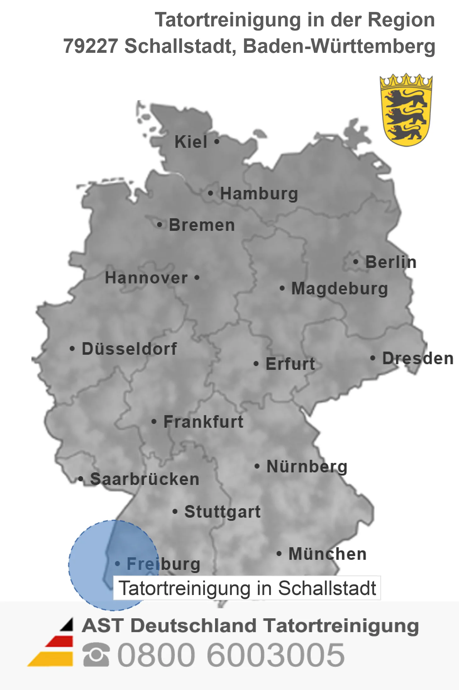 Tatortreinigung Schallstadt