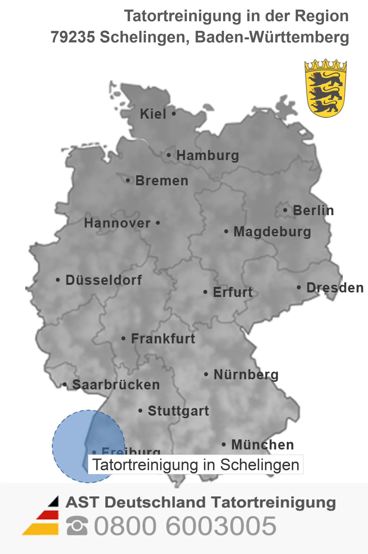 Tatortreinigung Schelingen