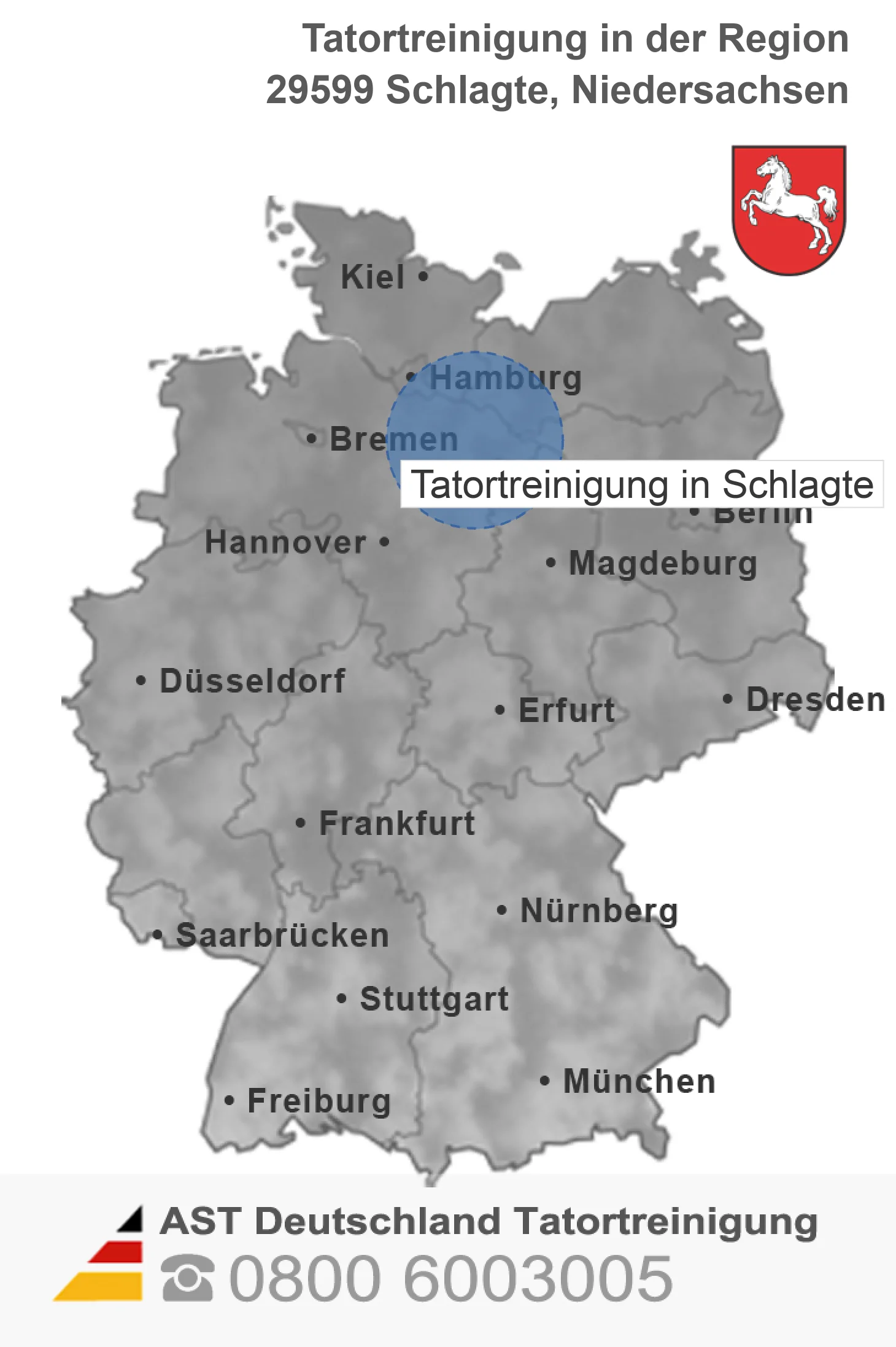 Tatortreinigung Schlagte