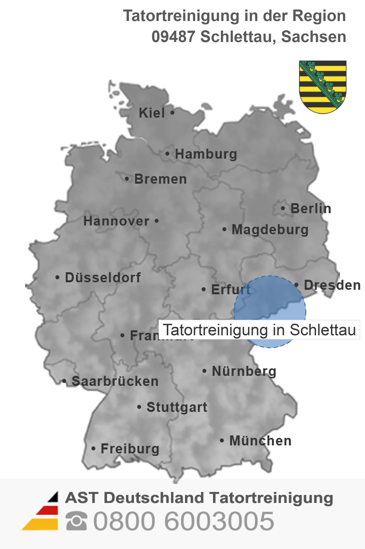 Tatortreinigung Schlettau