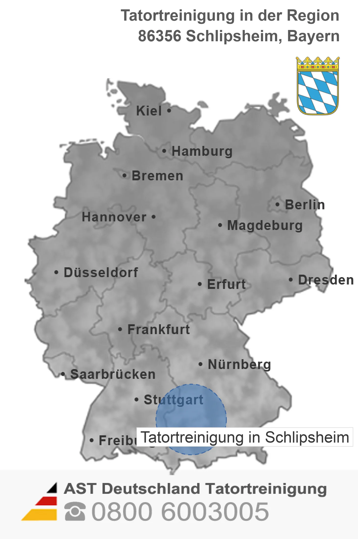 Tatortreinigung Schlipsheim