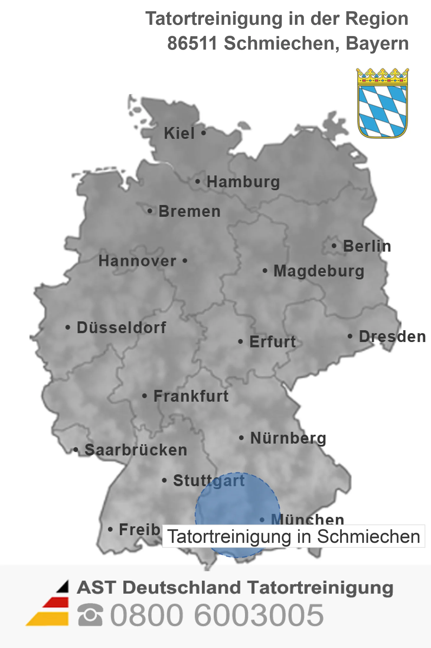 Tatortreinigung Schmiechen