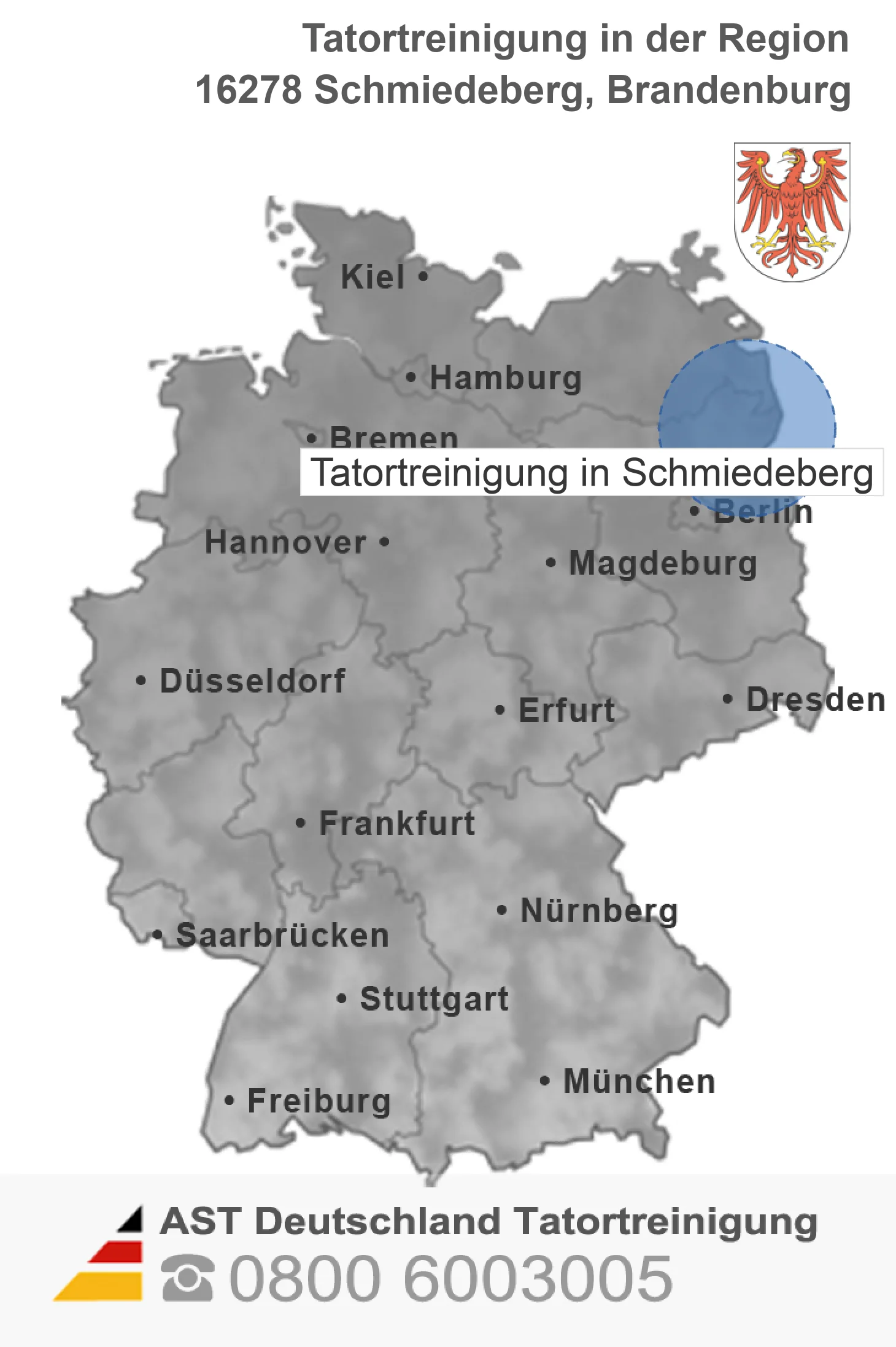 Tatortreinigung Schmiedeberg
