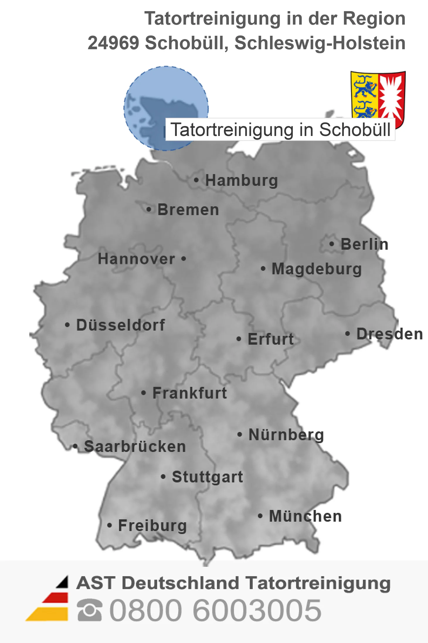 Tatortreinigung Schob&uuml;ll