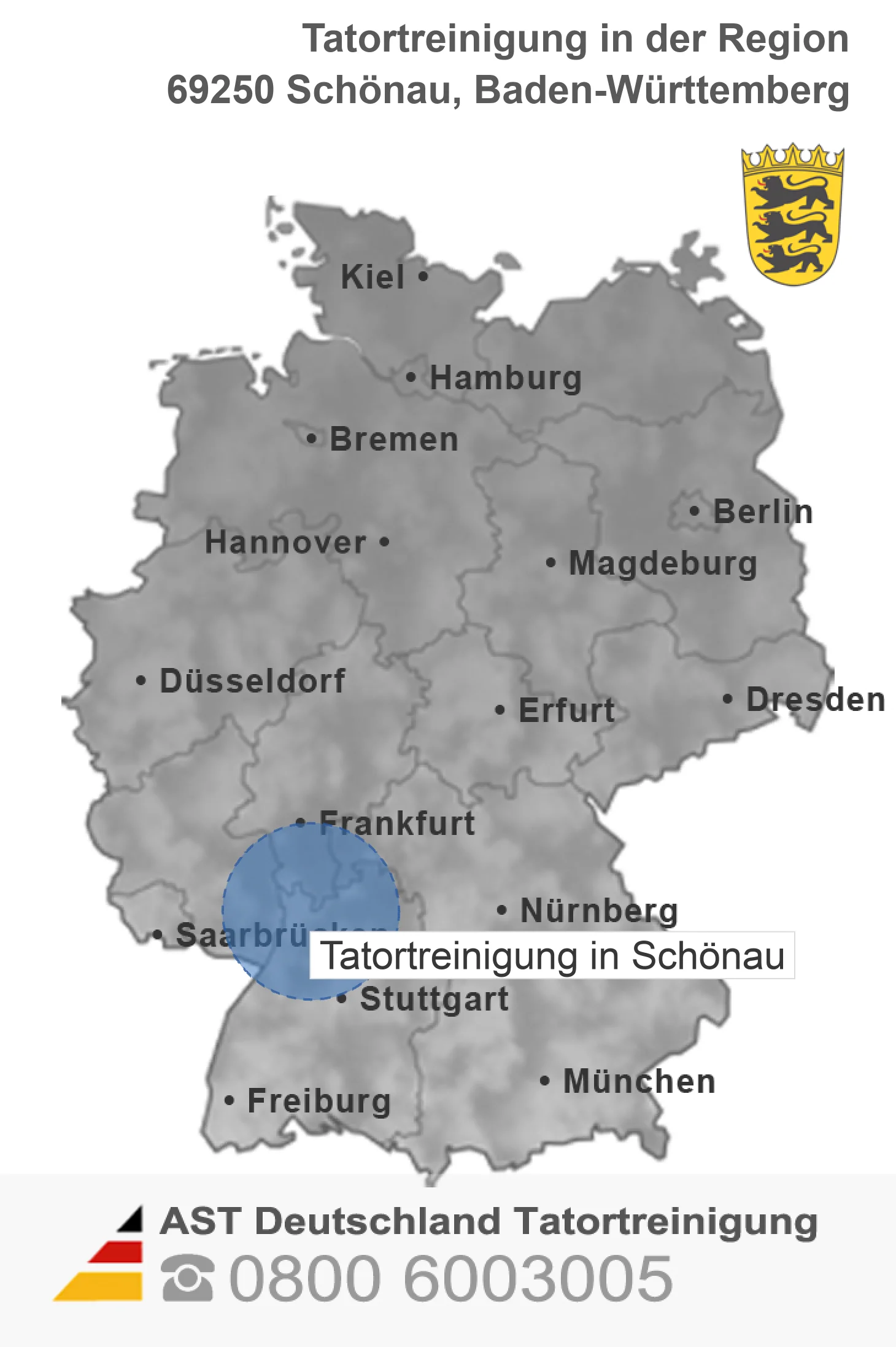 Tatortreinigung Sch&ouml;nau