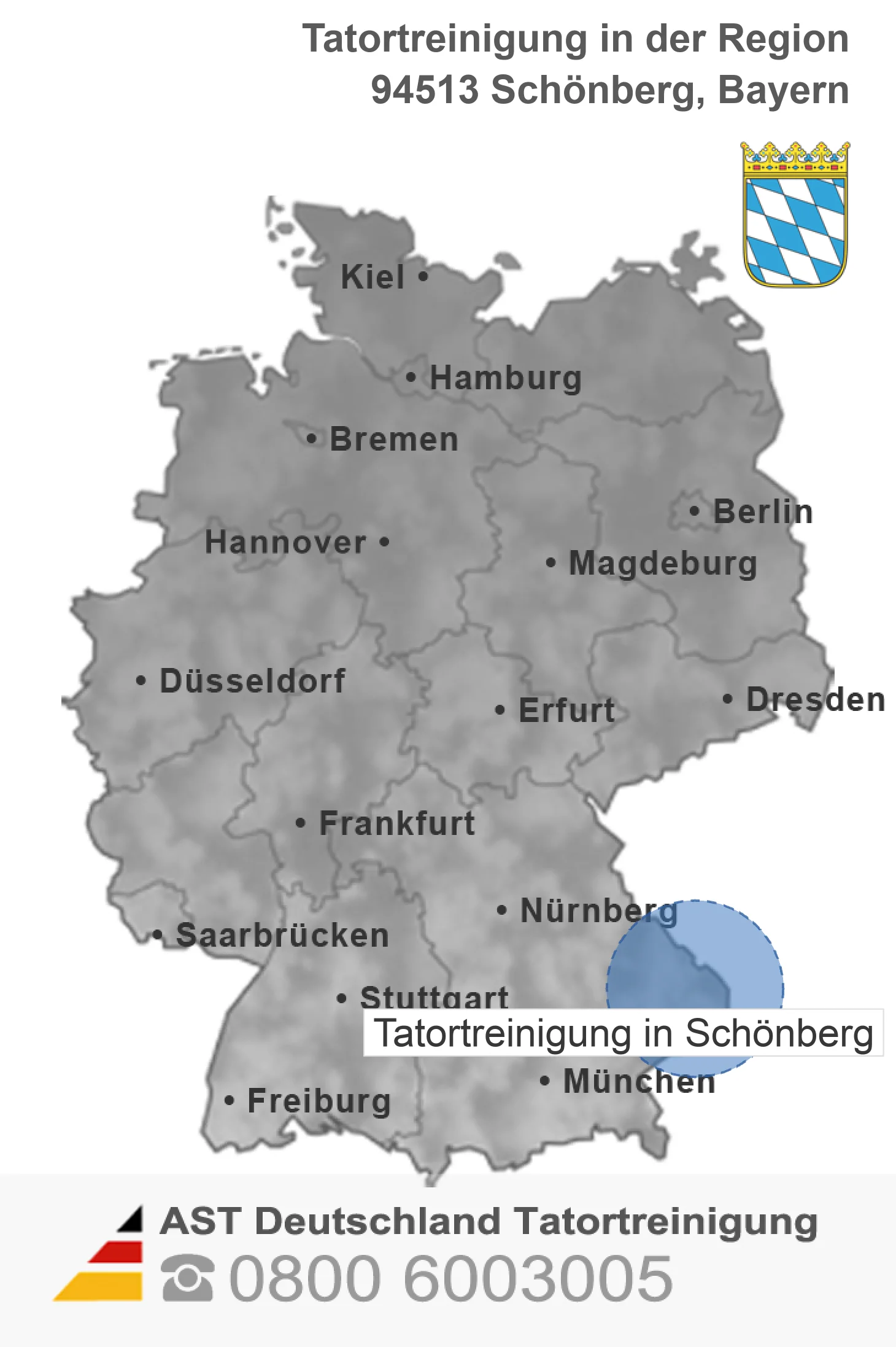Tatortreinigung Sch&ouml;nberg