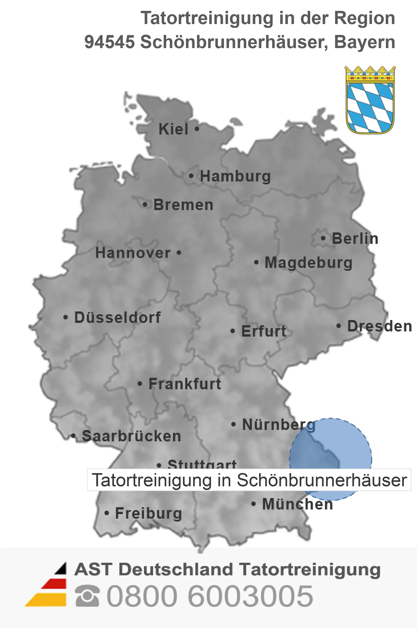 Tatortreinigung Sch&ouml;nbrunnerh&auml;user