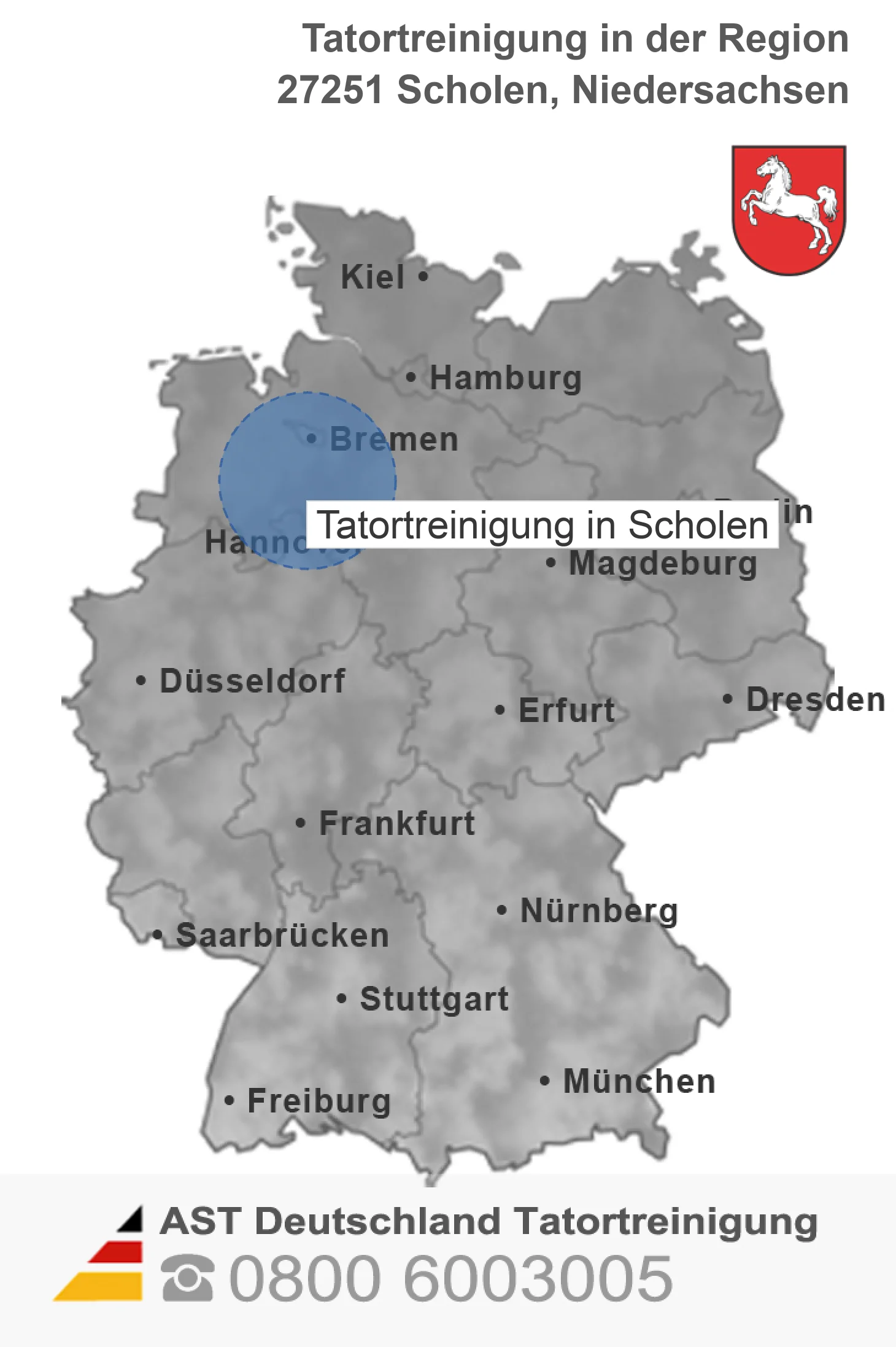 Tatortreinigung Scholen