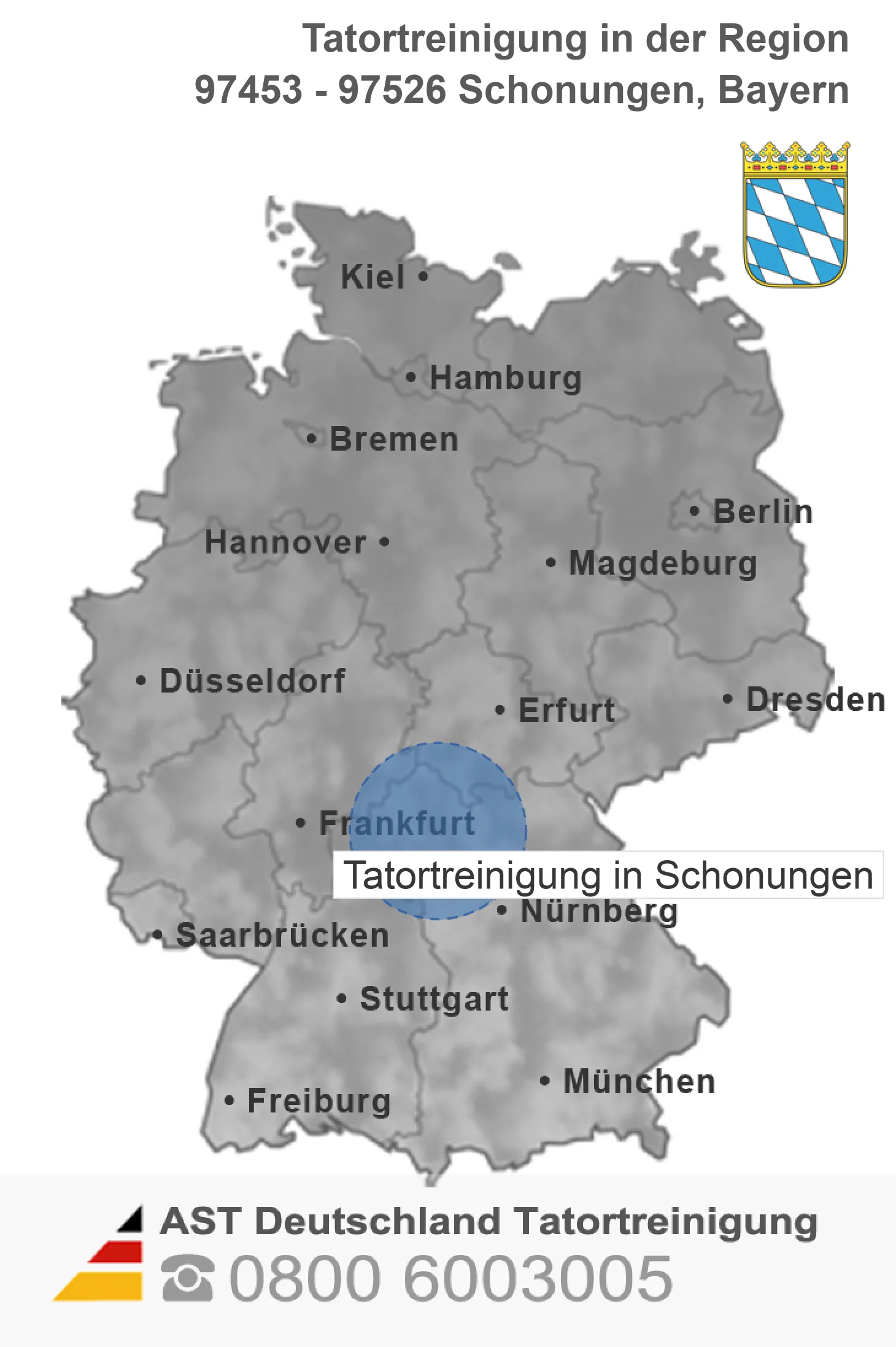 Tatortreinigung Schonungen