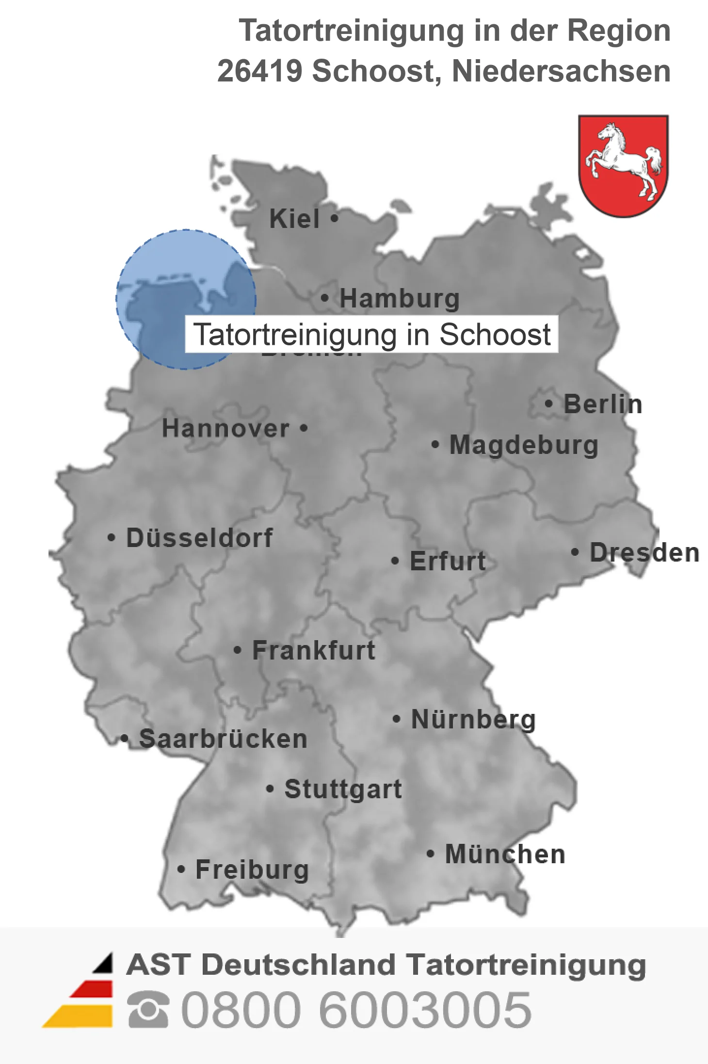 Tatortreinigung Schoost