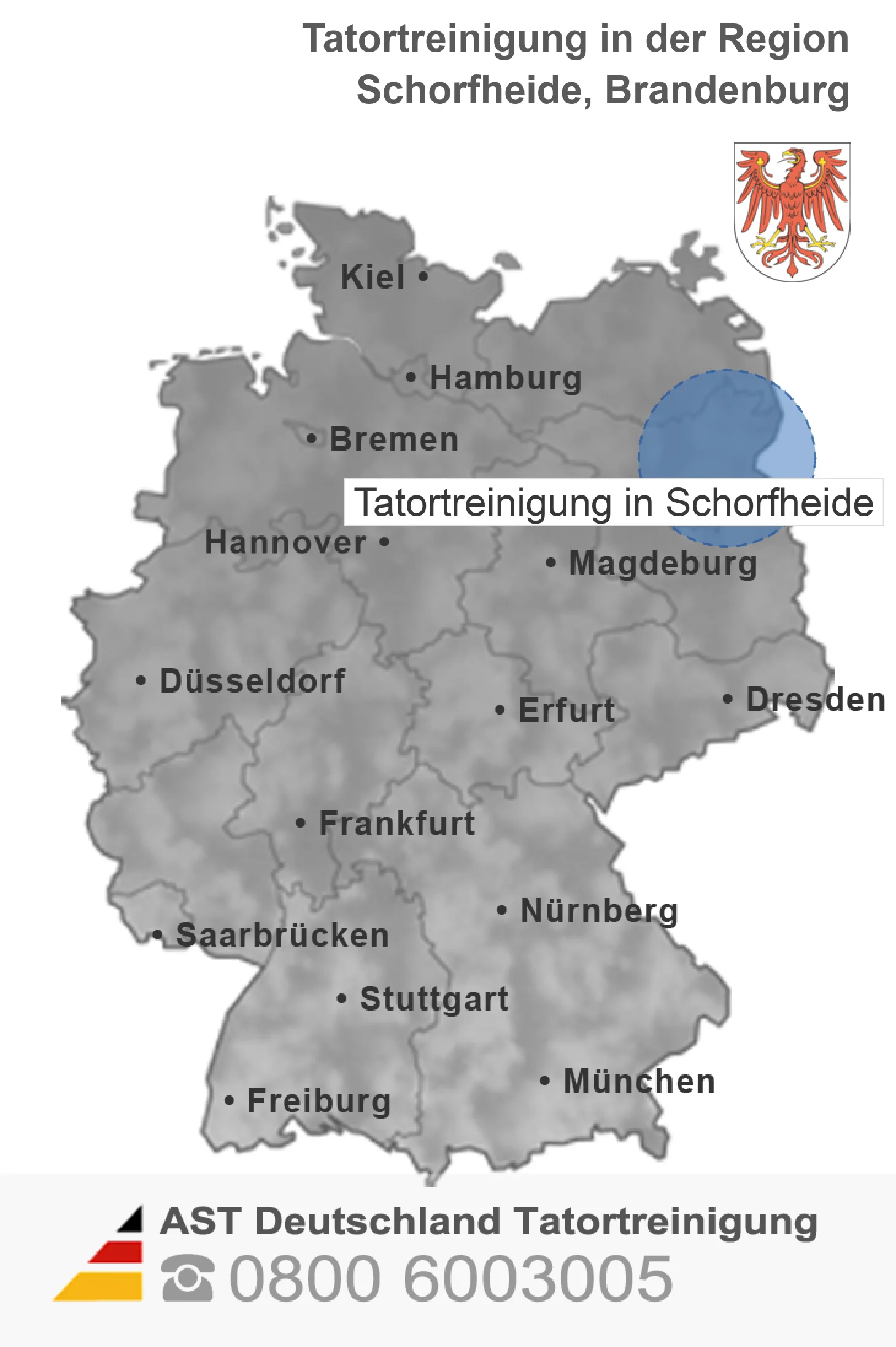 Tatortreinigung Schorfheide