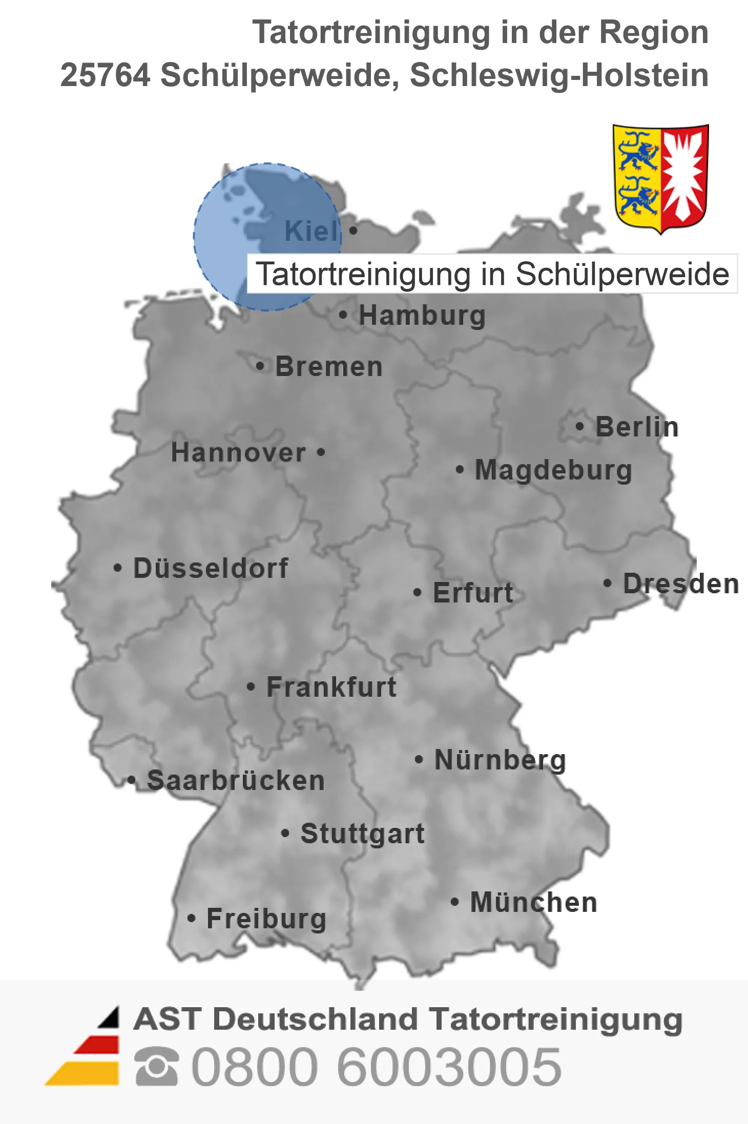 Tatortreinigung Sch&uuml;lperweide
