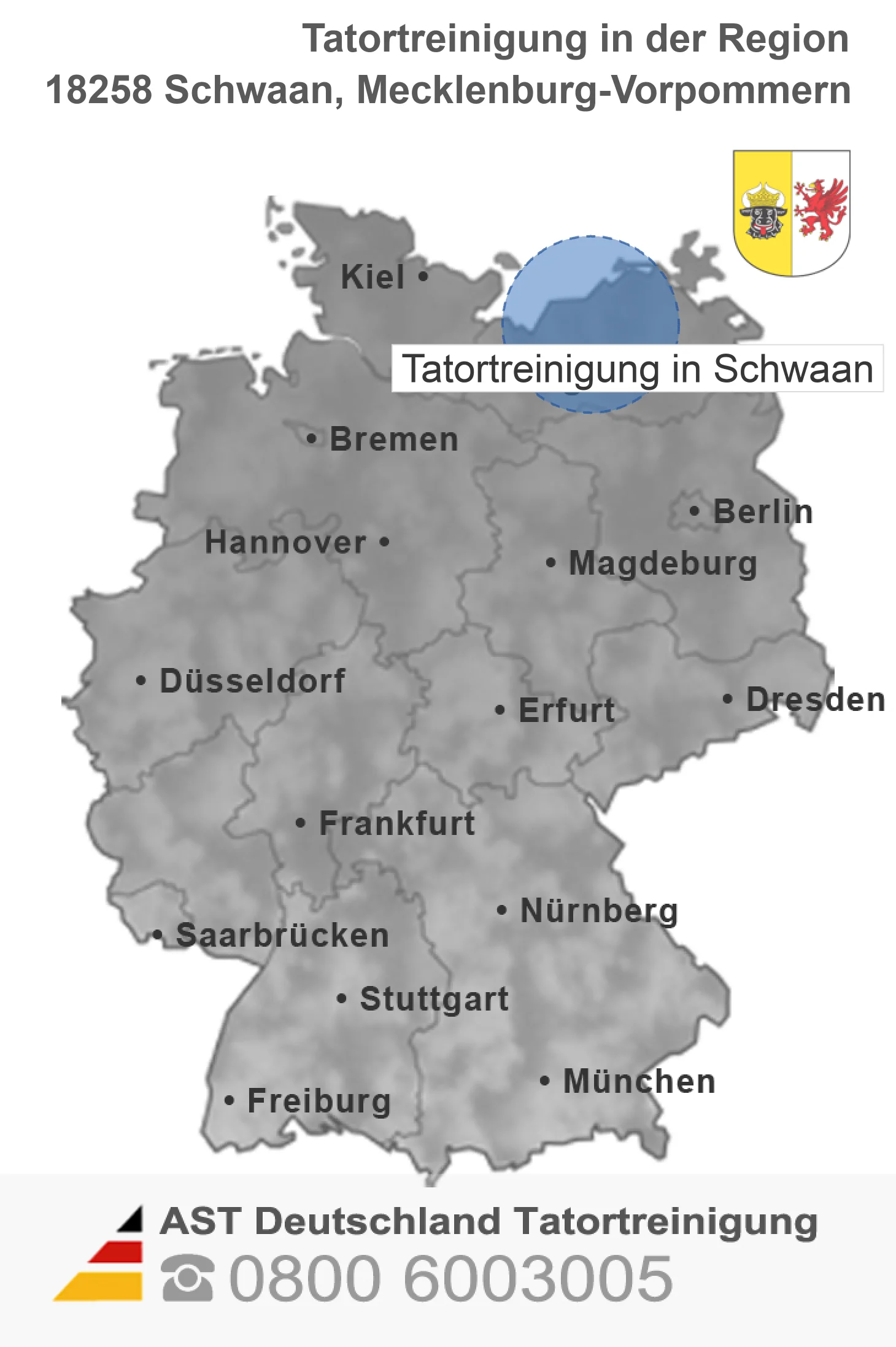 Tatortreinigung Schwaan