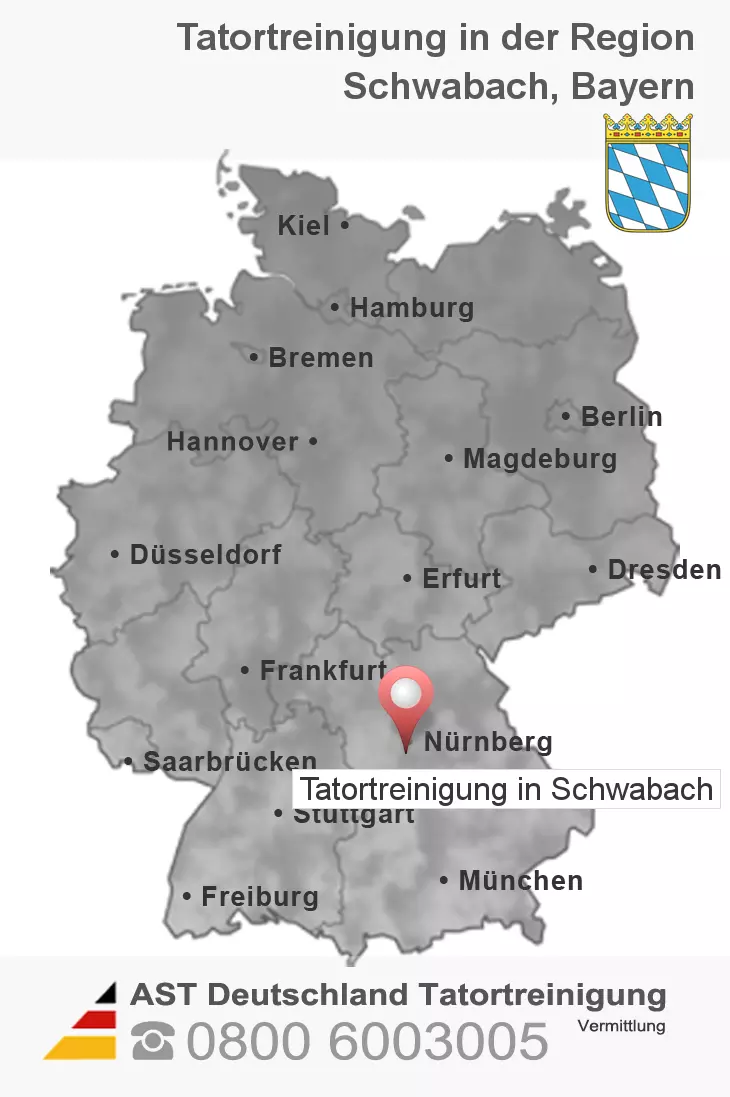 Tatortreinigung Schwabach