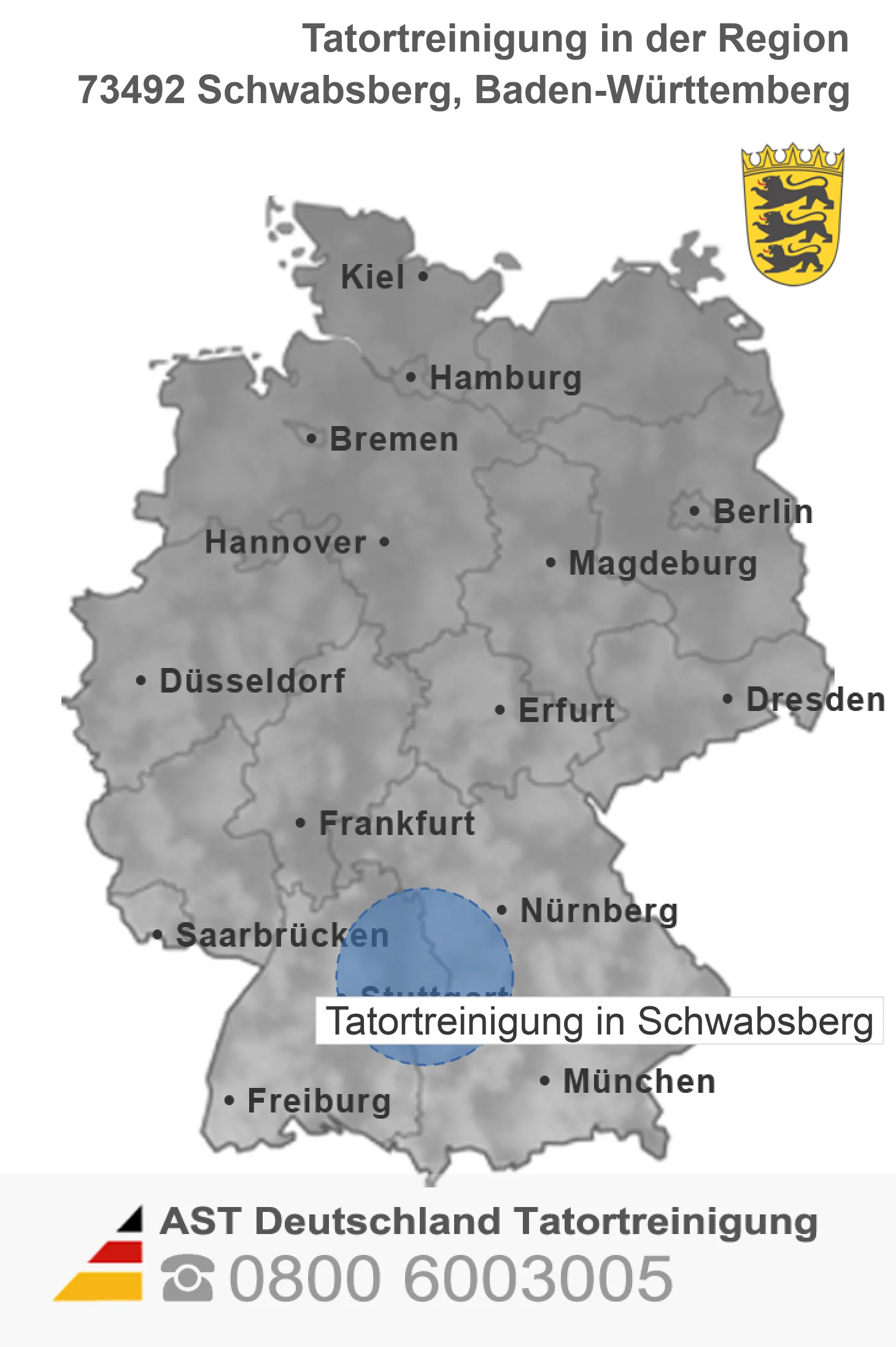 Tatortreinigung Schwabsberg