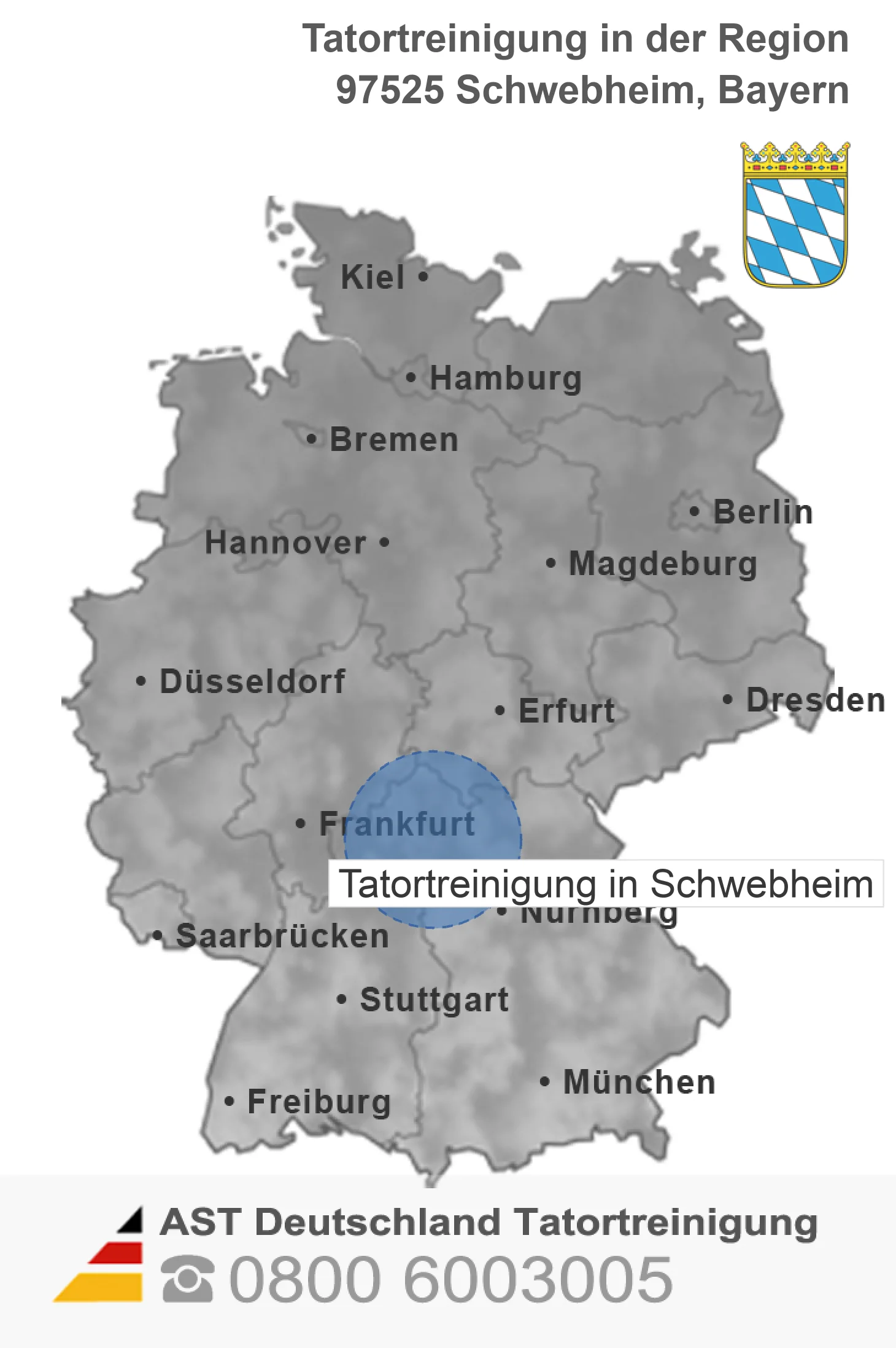 Tatortreinigung Schwebheim