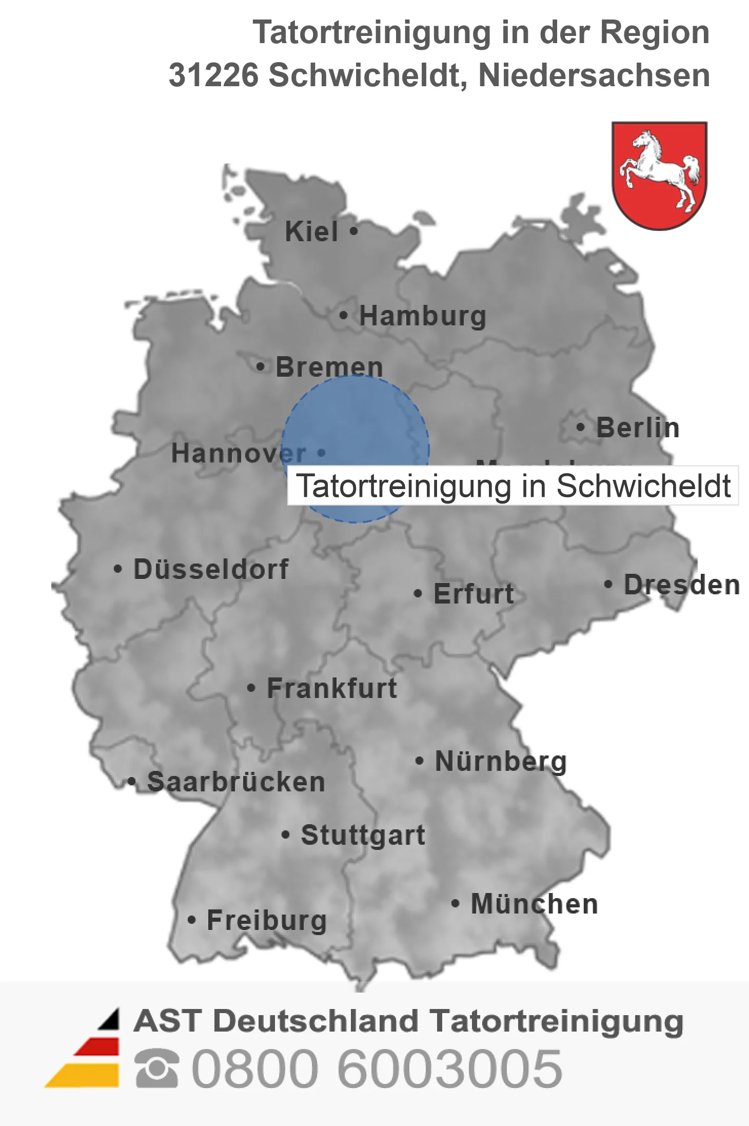 Tatortreinigung Schwicheldt