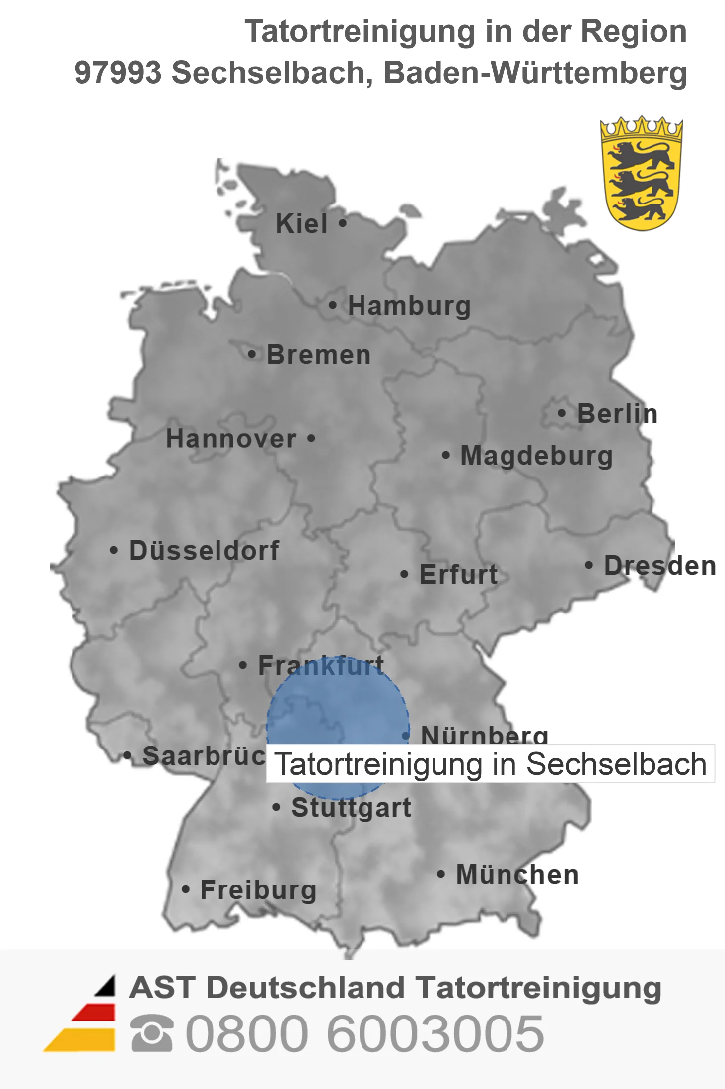 Tatortreinigung Sechselbach