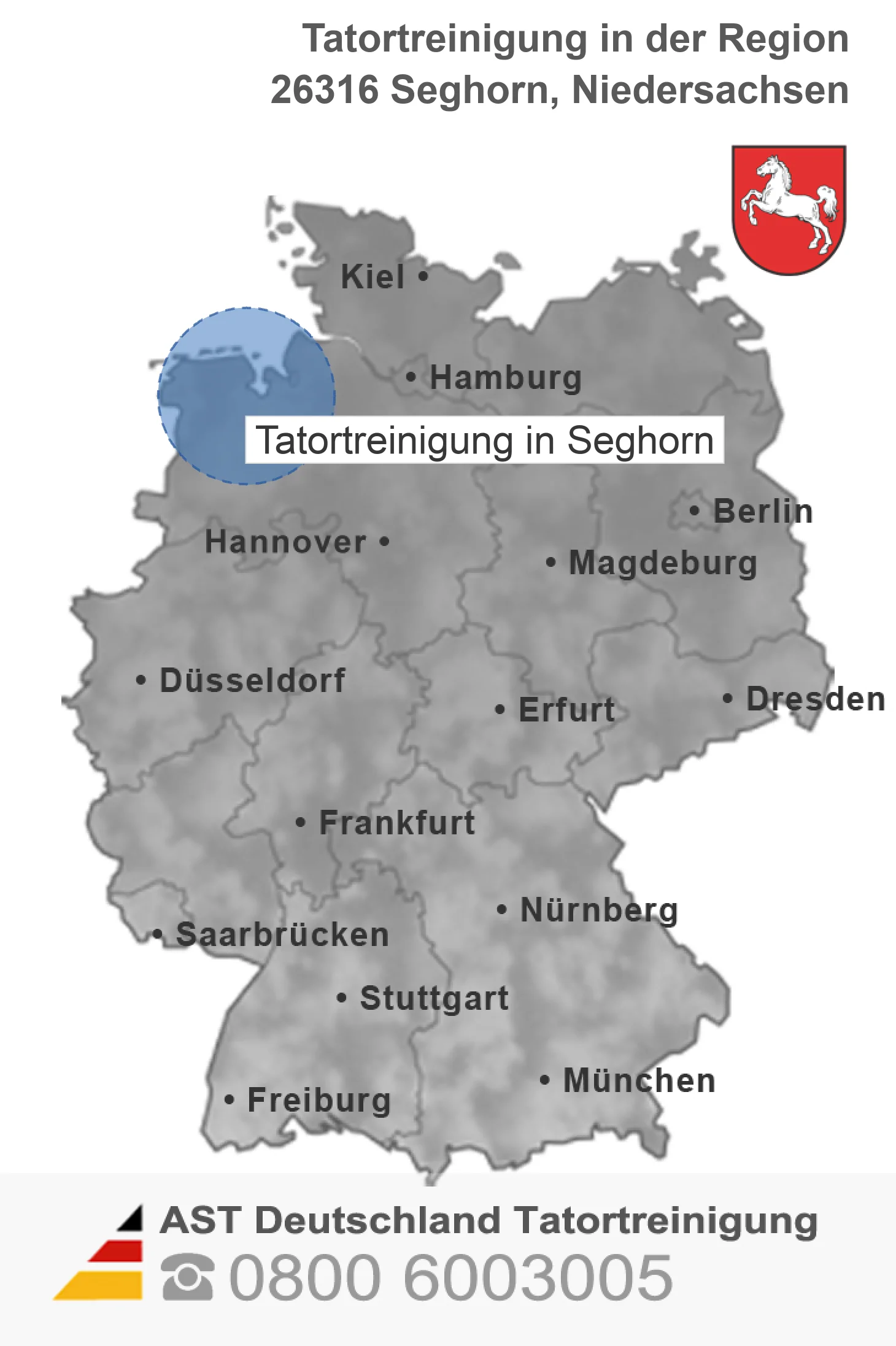 Tatortreinigung Seghorn