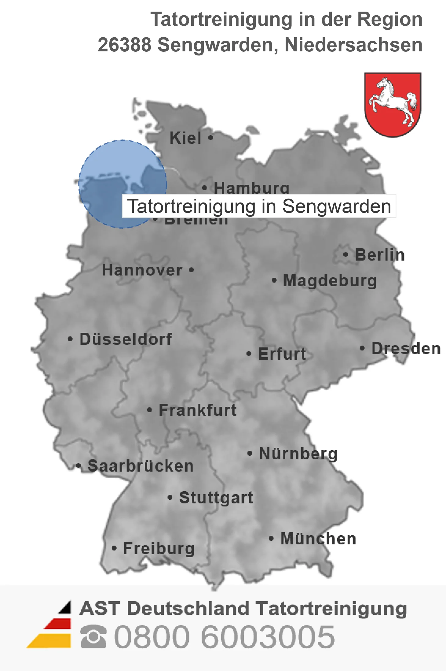 Tatortreinigung Sengwarden