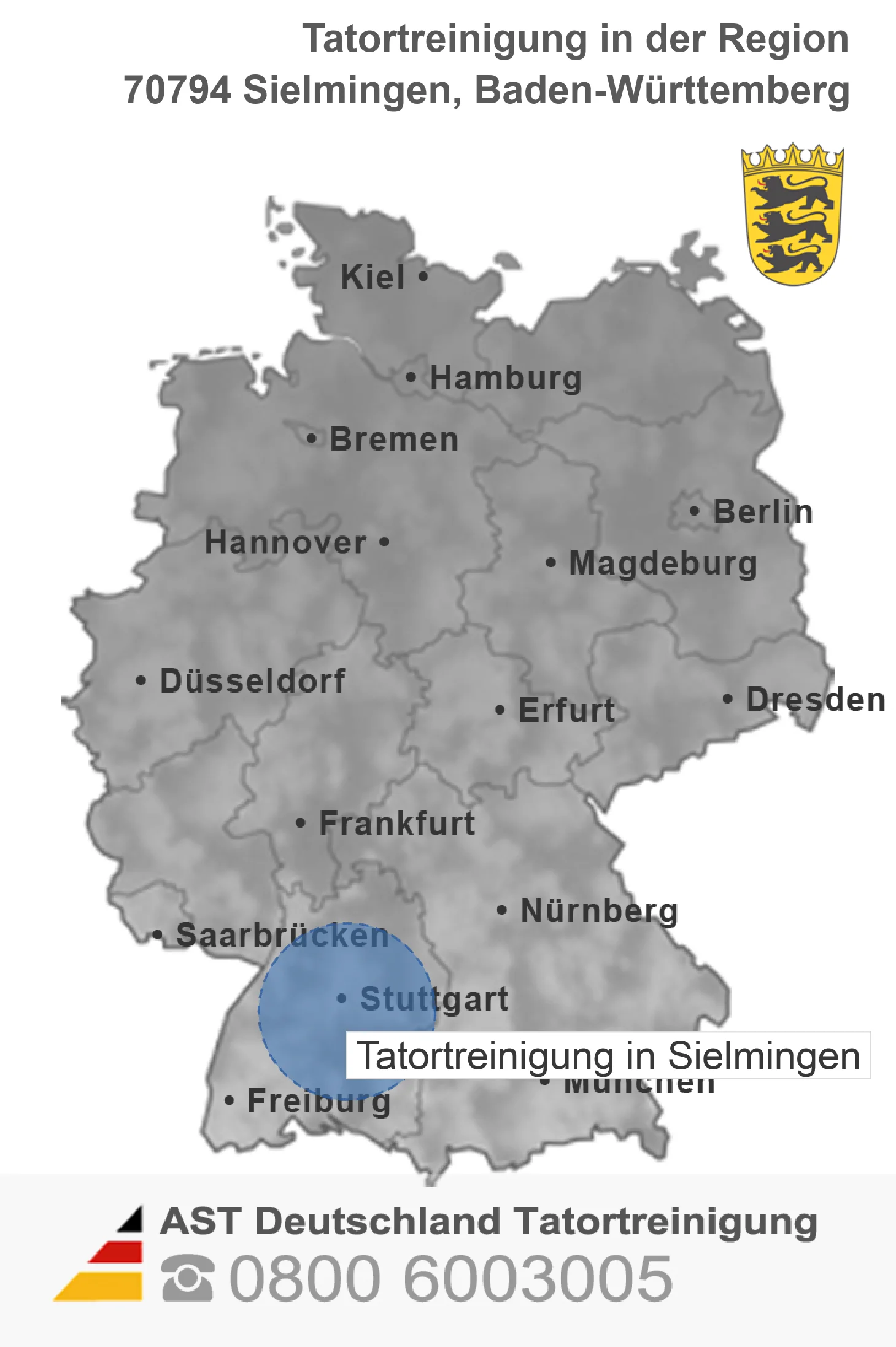 Tatortreinigung Sielmingen