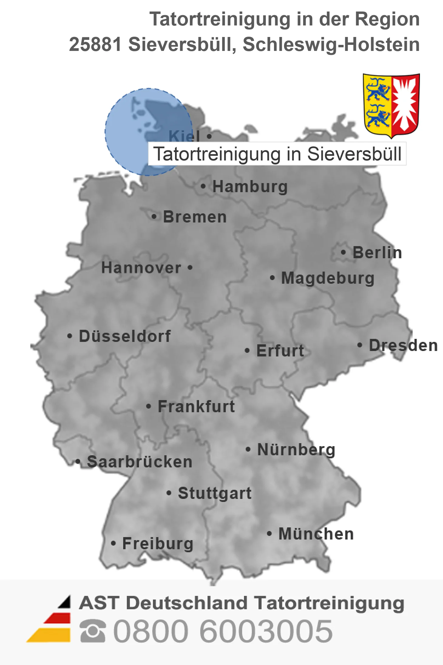 Tatortreinigung Sieversb&uuml;ll