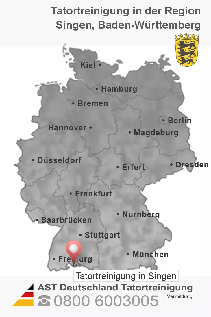 Tatortreinigung Singen