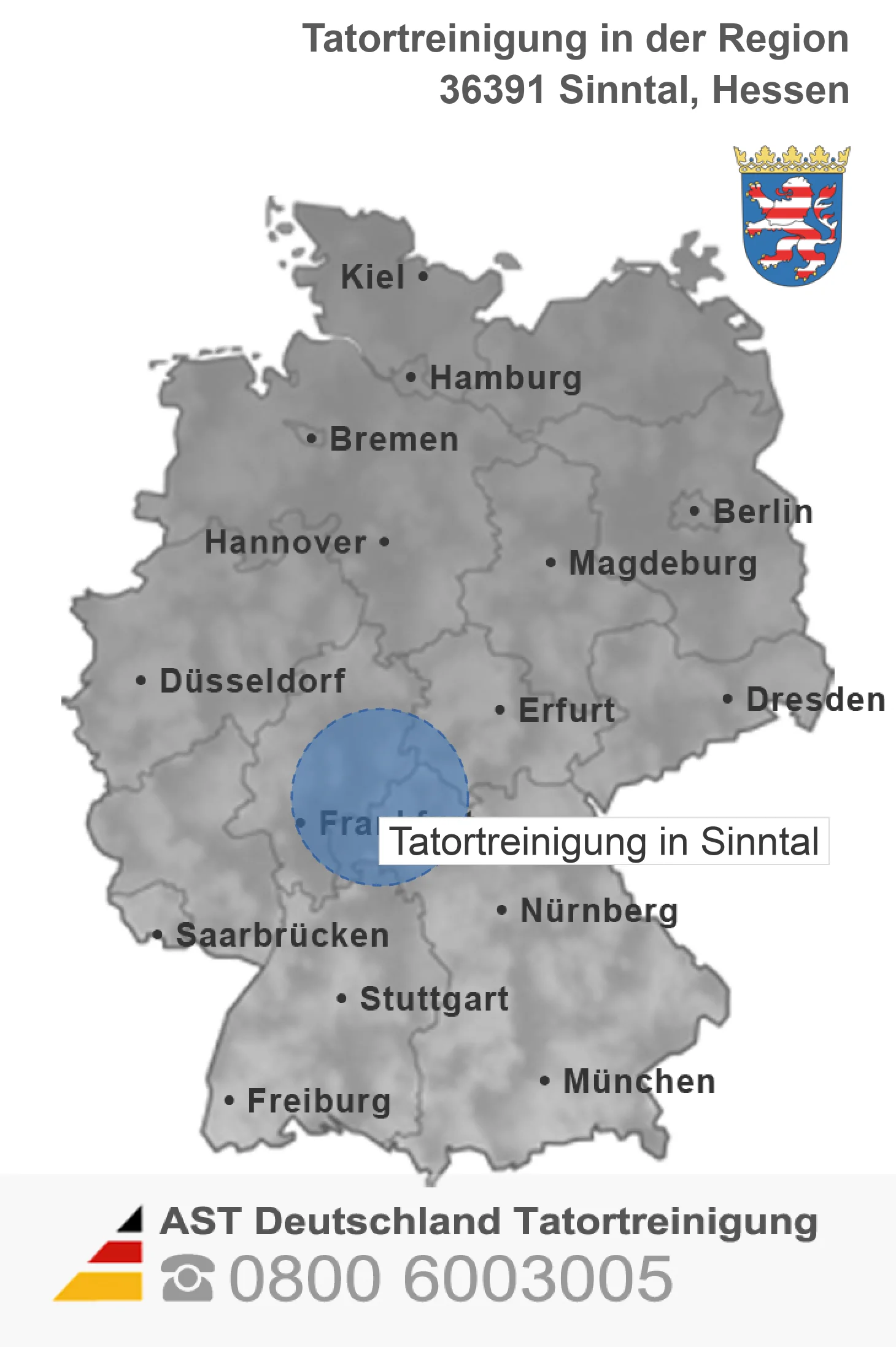 Tatortreinigung Sinntal