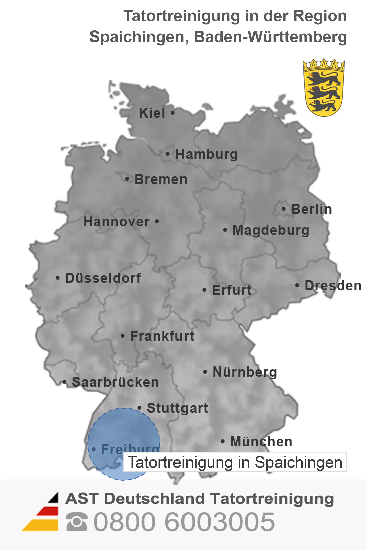 Tatortreinigung Spaichingen