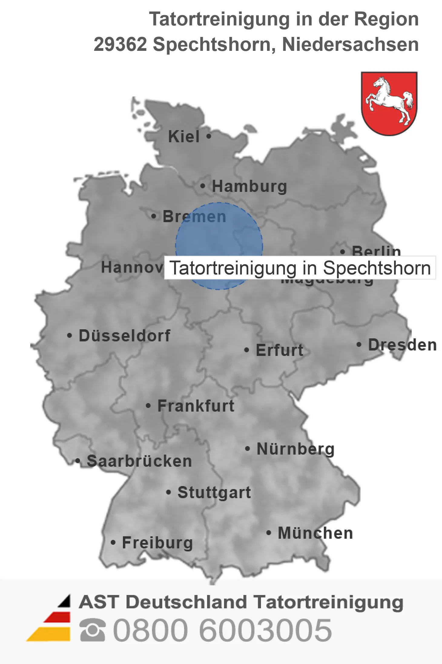 Tatortreinigung Spechtshorn