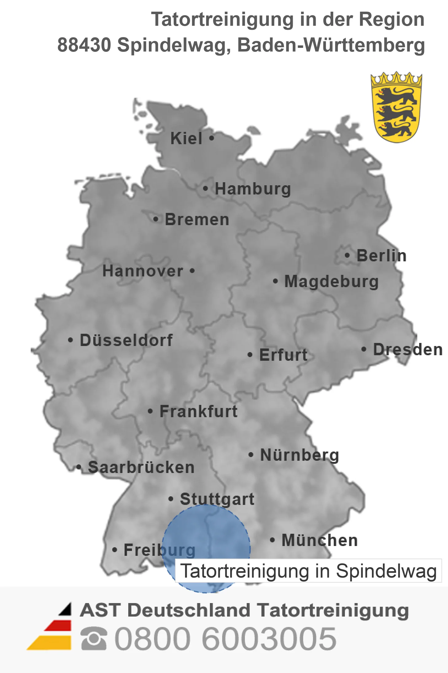 Tatortreinigung Spindelwag