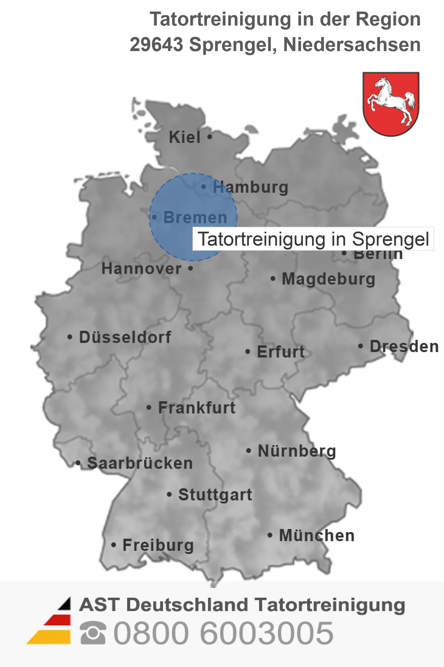 Tatortreinigung Sprengel